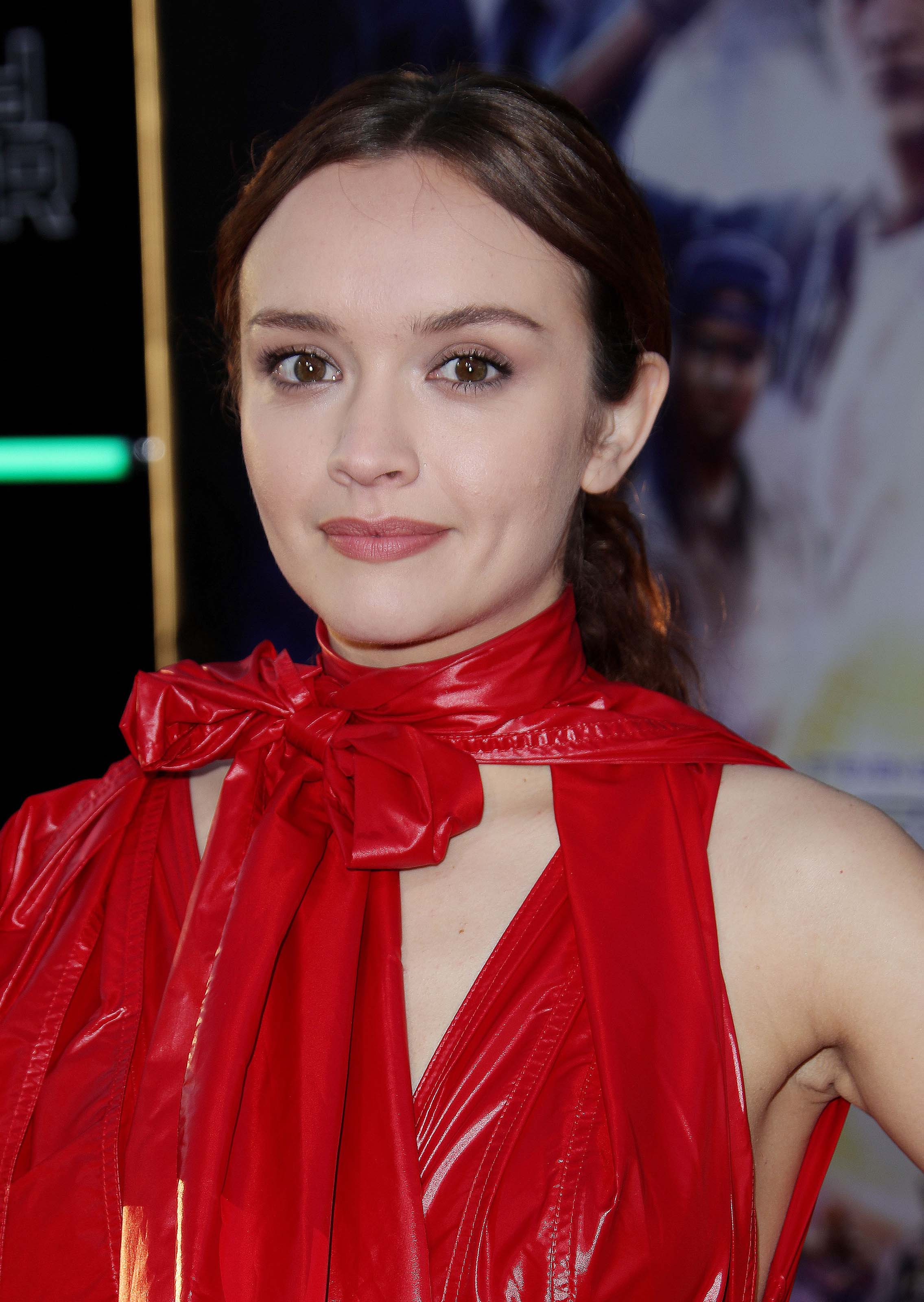 Olivia Cooke attends Ready Player One Premiere