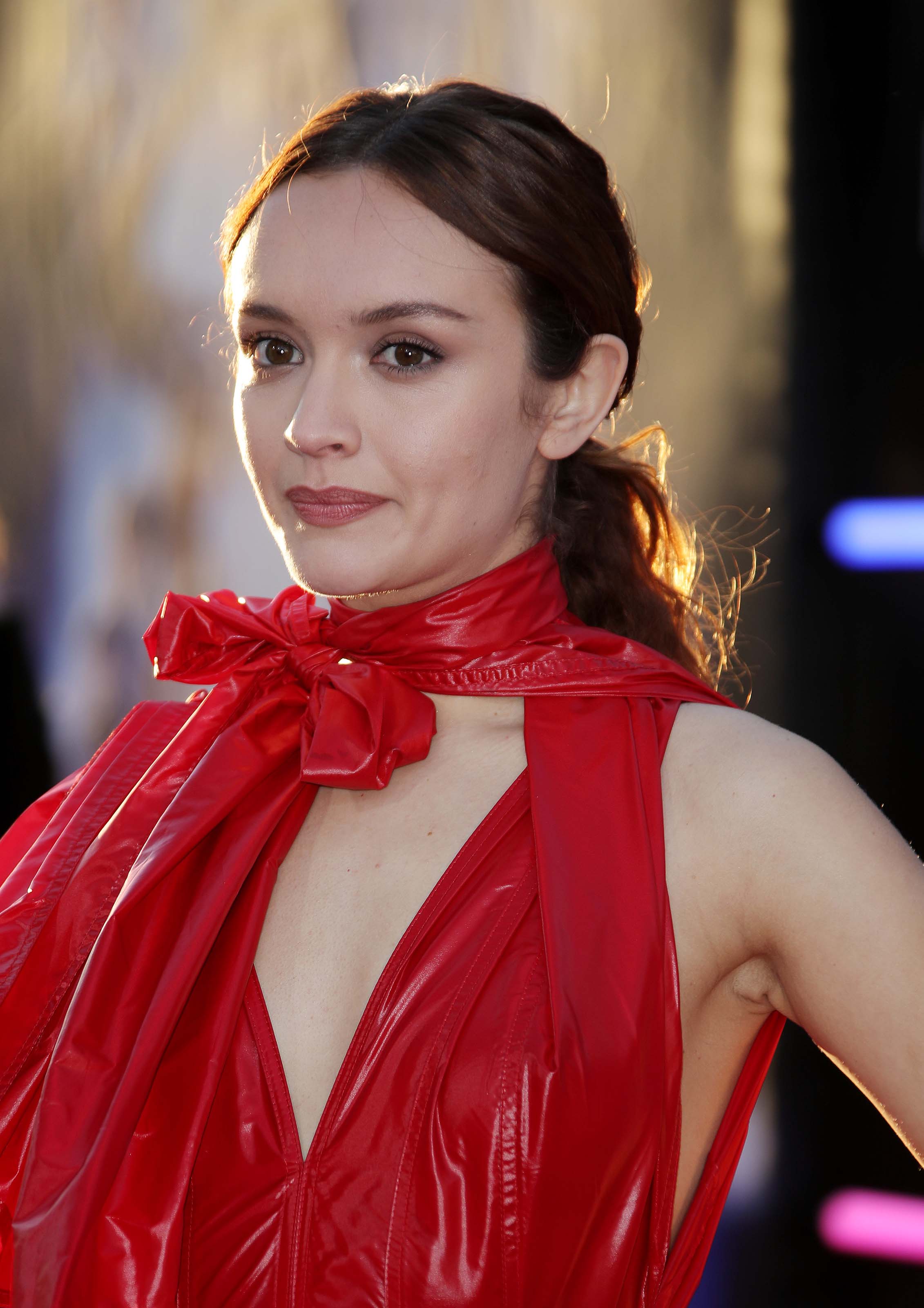 Olivia Cooke attends Ready Player One Premiere