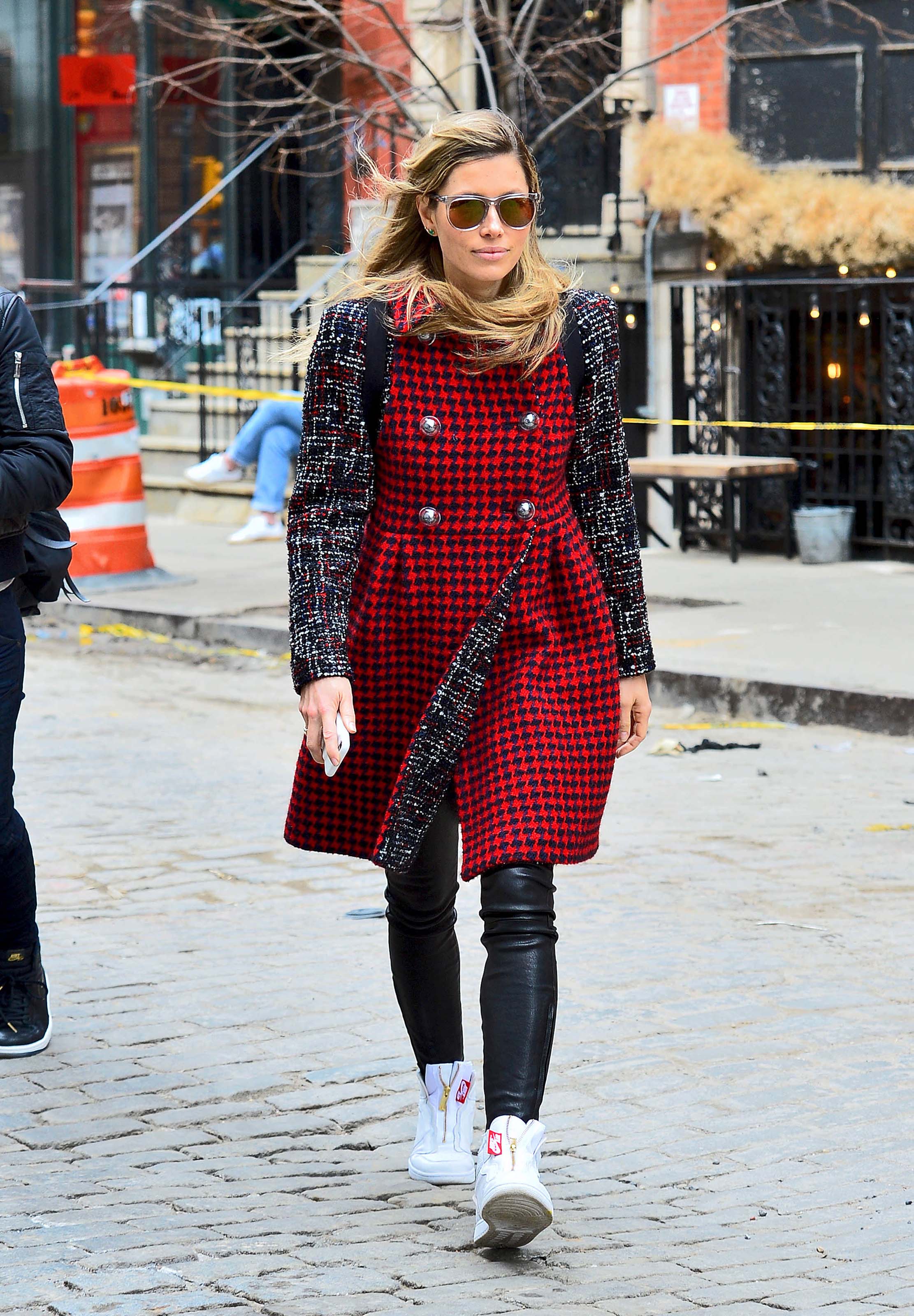 Jessica Biel out in NYC