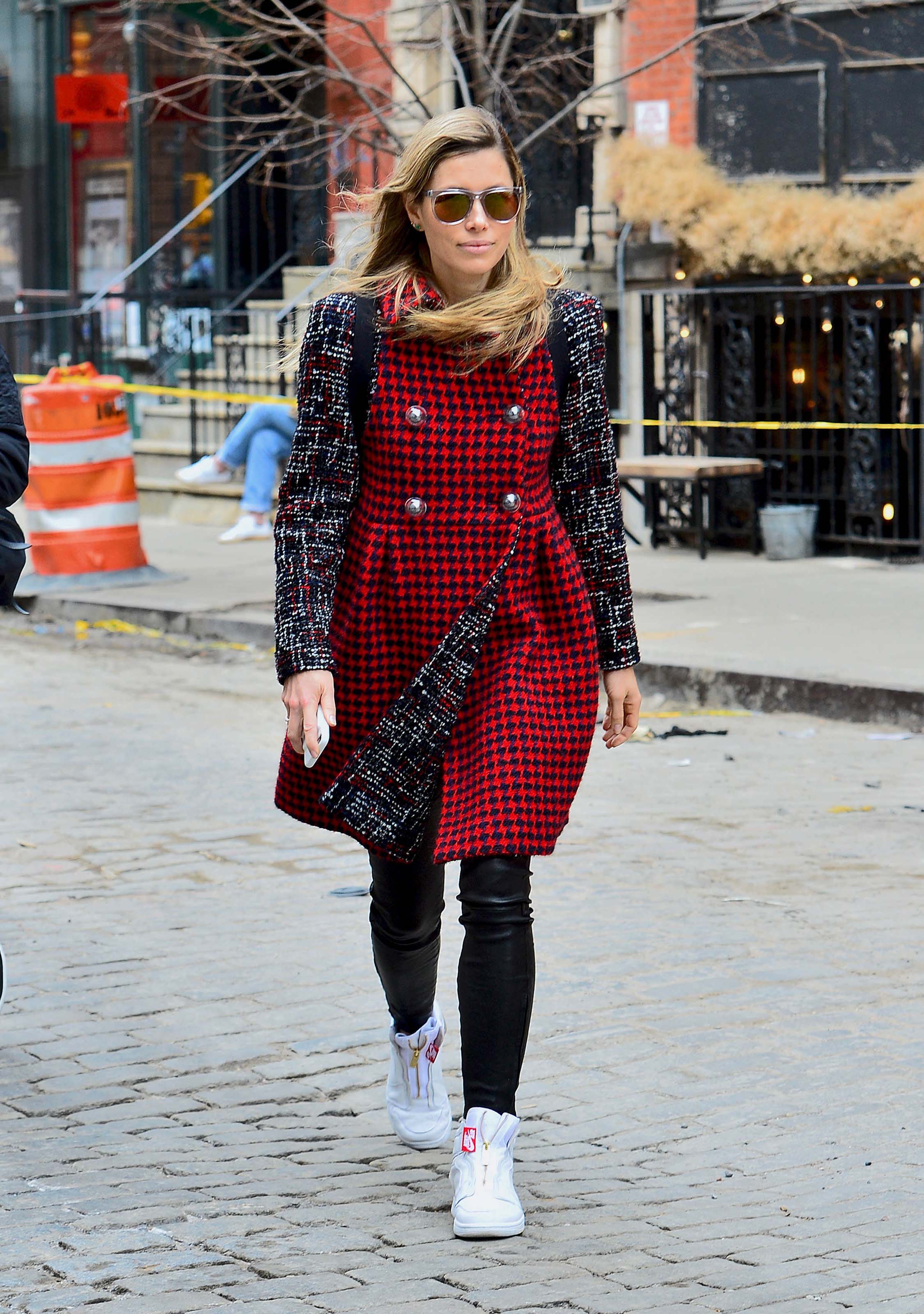 Jessica Biel out in NYC