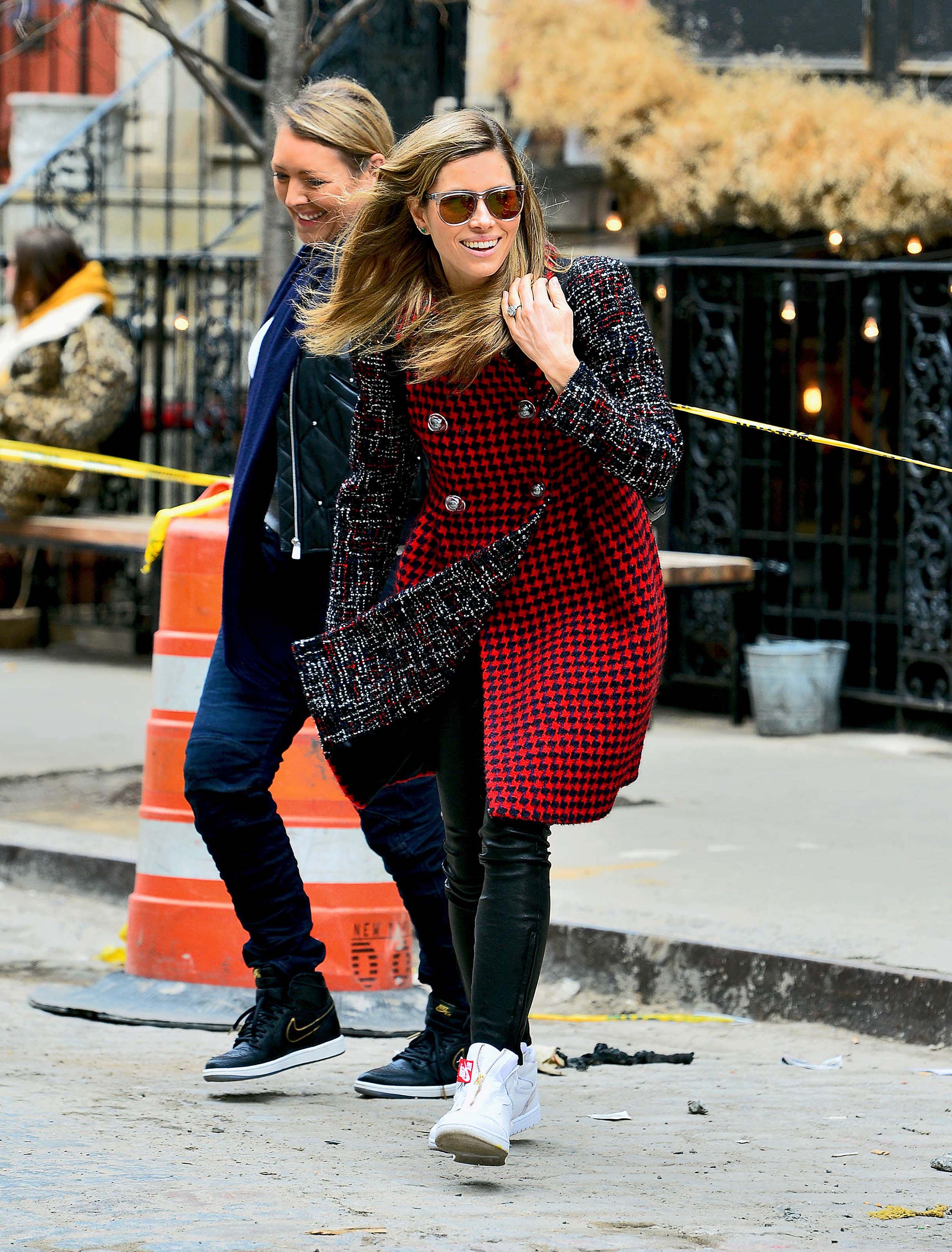 Jessica Biel out in NYC