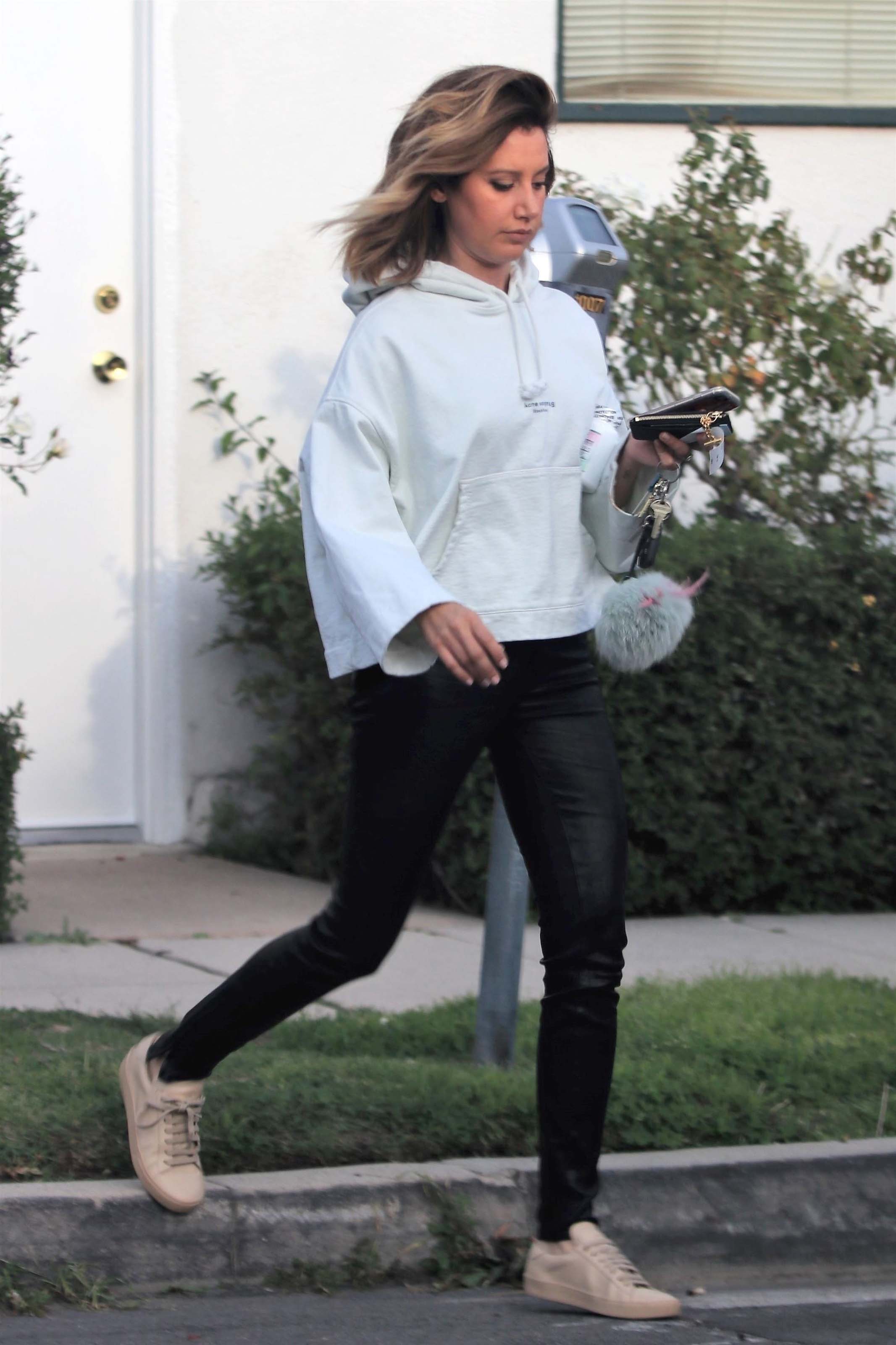 Ashley Tisdale running errands in LA