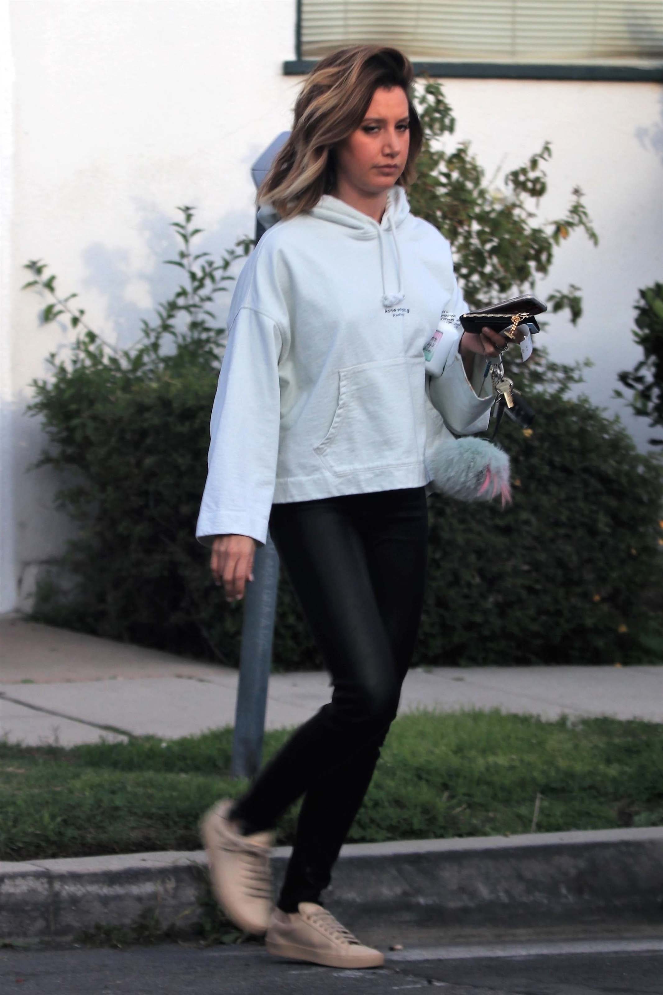 Ashley Tisdale running errands in LA