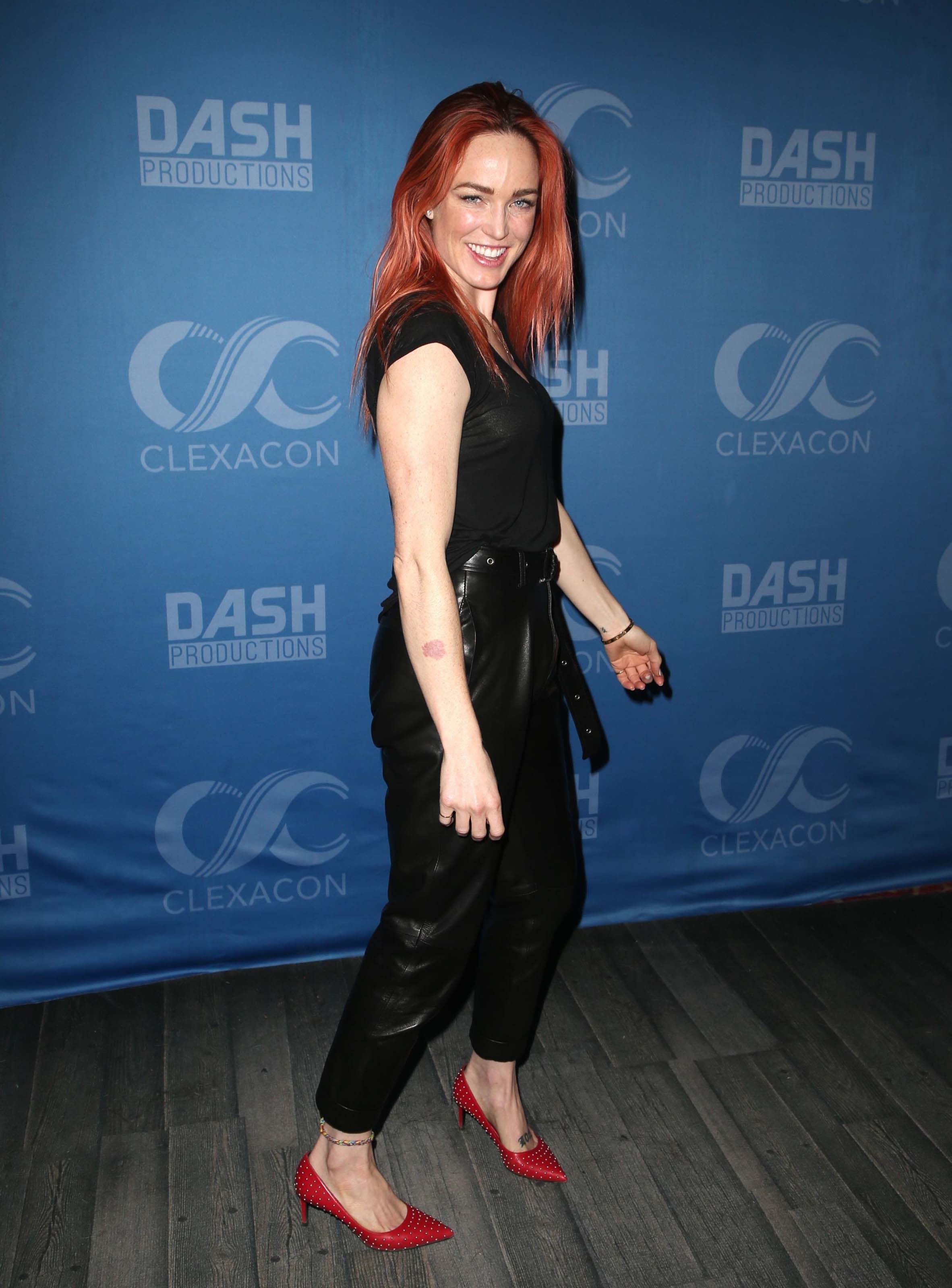 Caity Lotz at ClexaCon Day 3