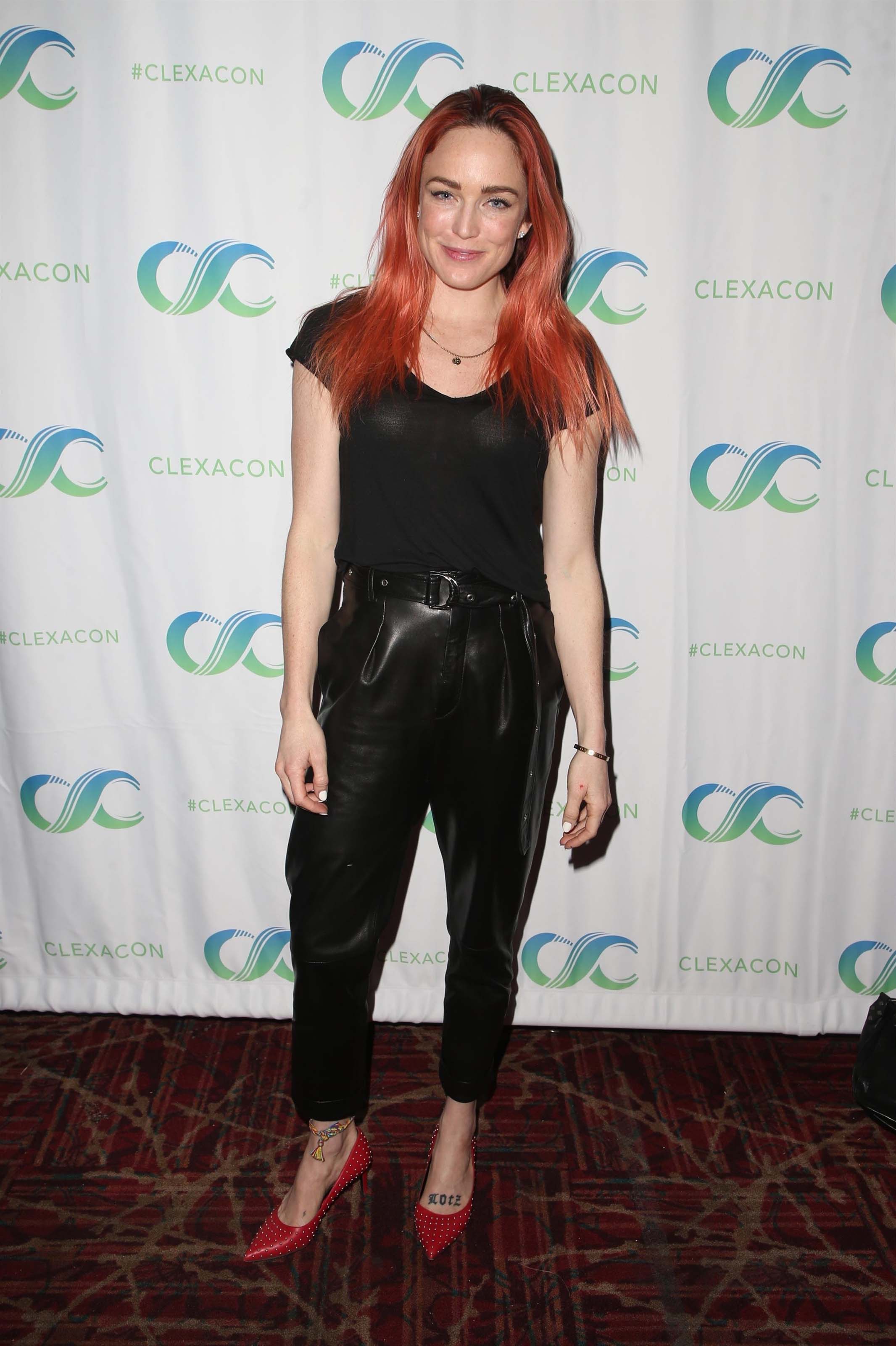 Caity Lotz at ClexaCon Day 3