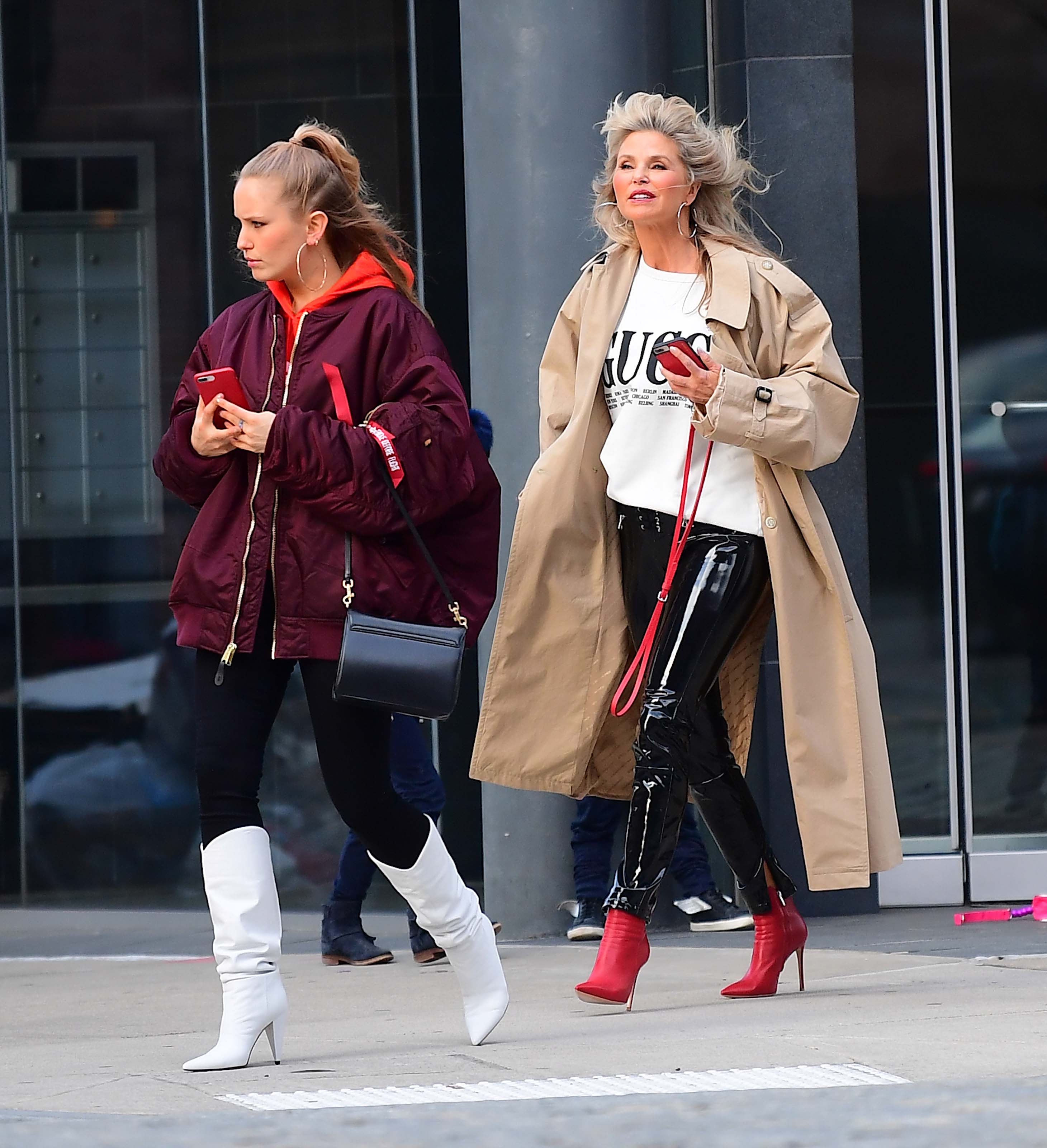 Christie Brinkley at Knicks vs Heat Basketball game