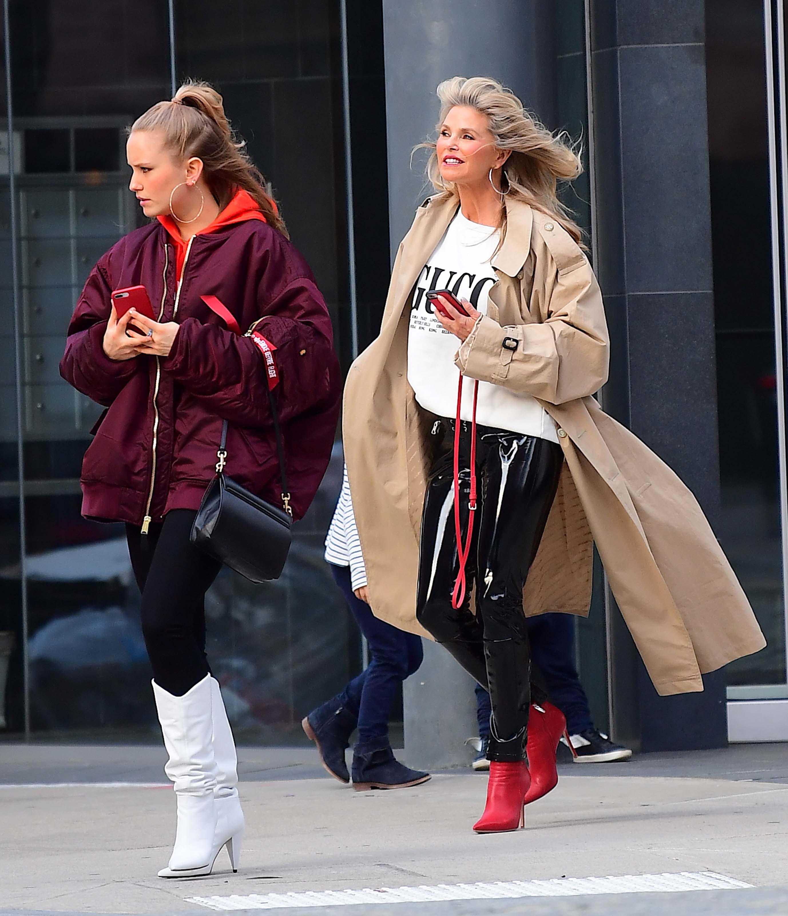 Christie Brinkley at Knicks vs Heat Basketball game