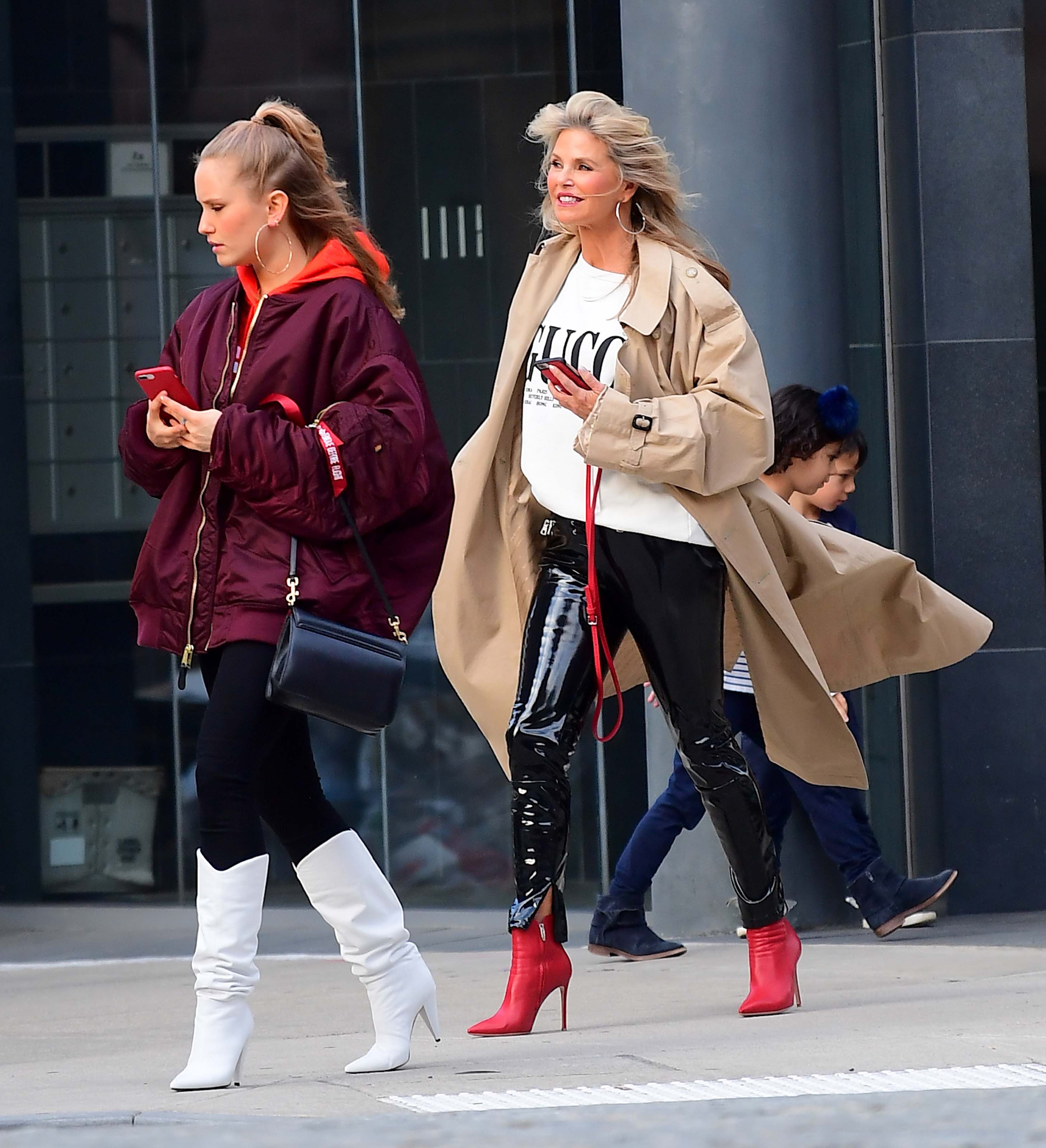 Christie Brinkley at Knicks vs Heat Basketball game