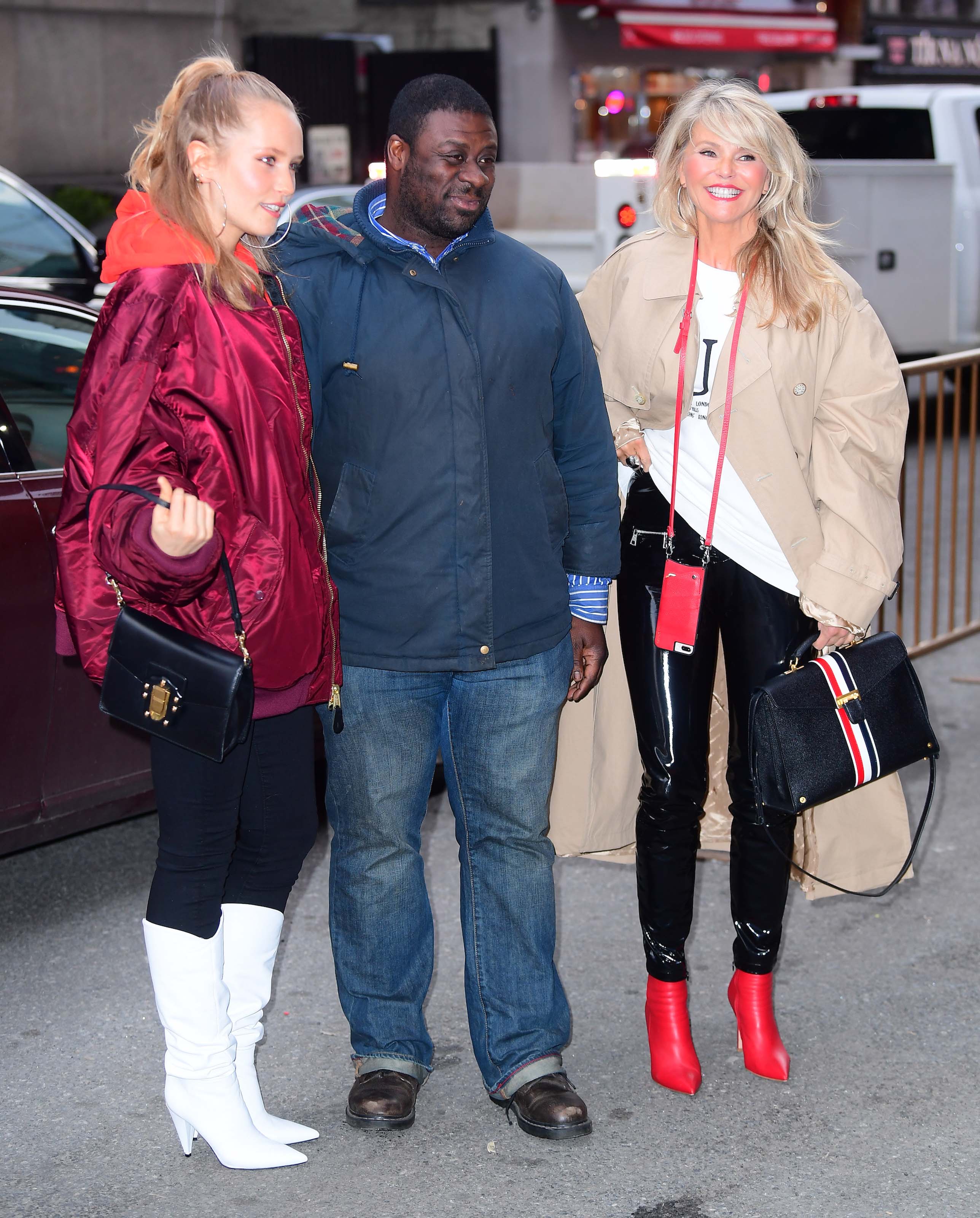 Christie Brinkley at Knicks vs Heat Basketball game