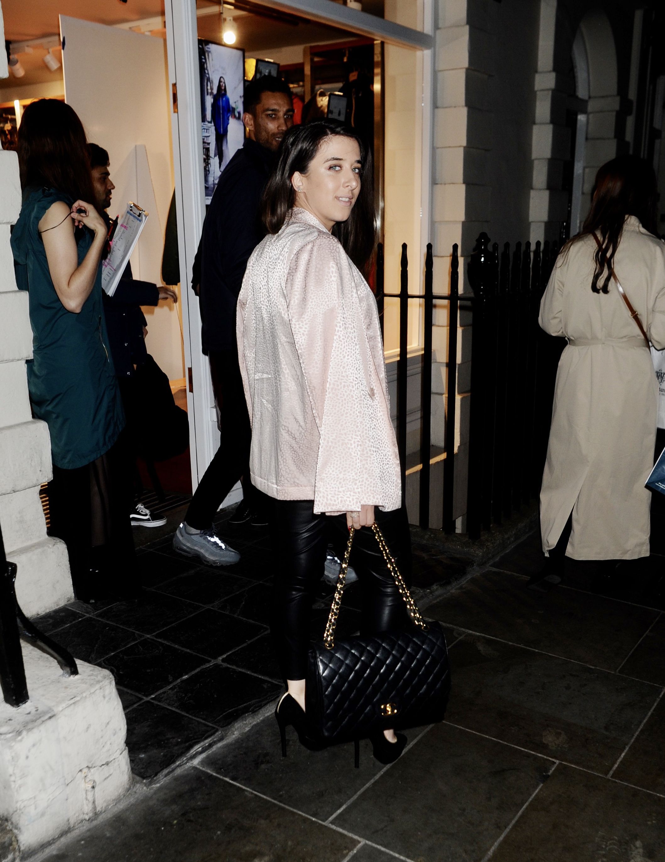 Ella Jade attends K-Way London Flagship Store Opening