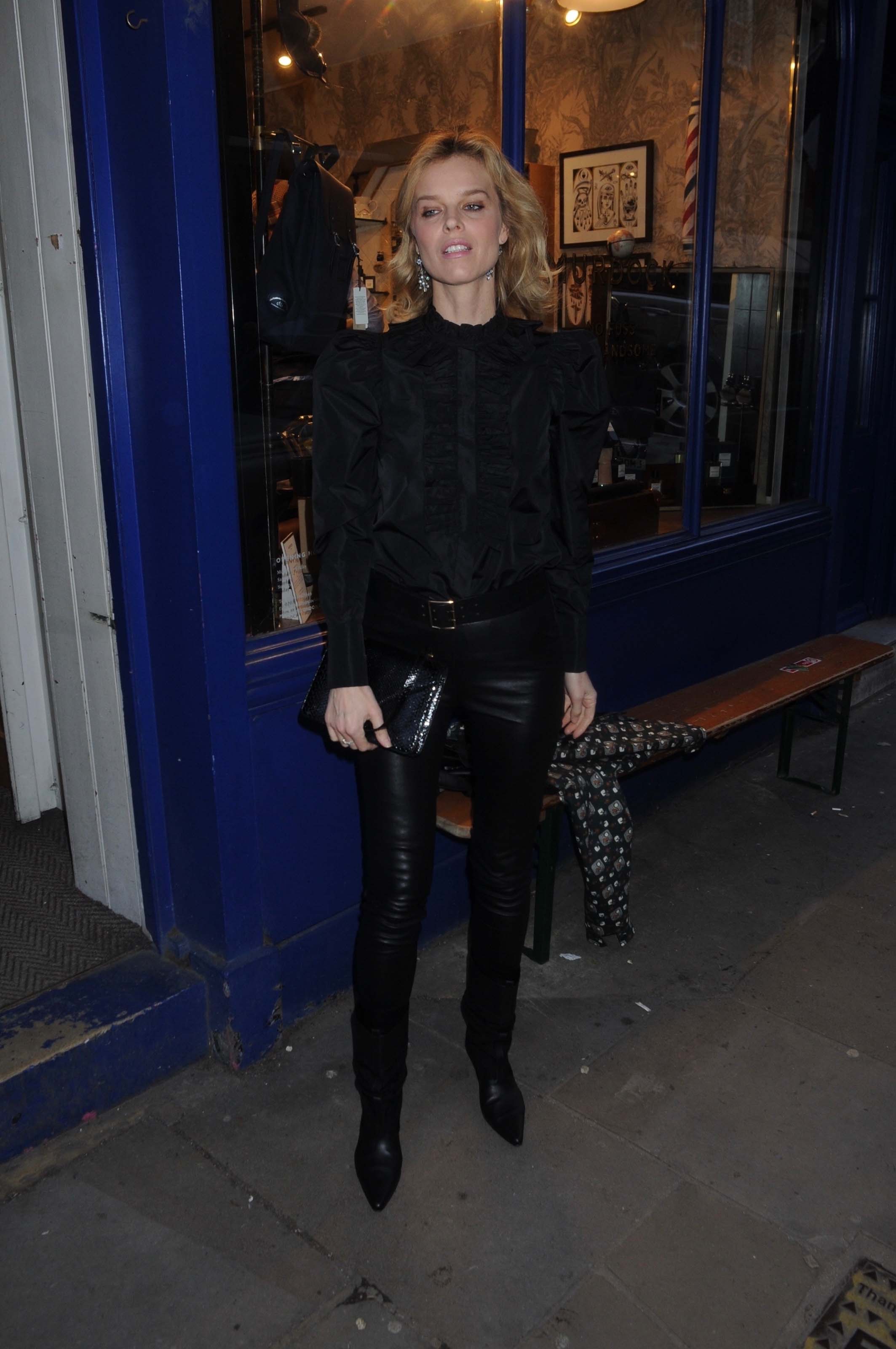 Eva Herzigova out and about in London