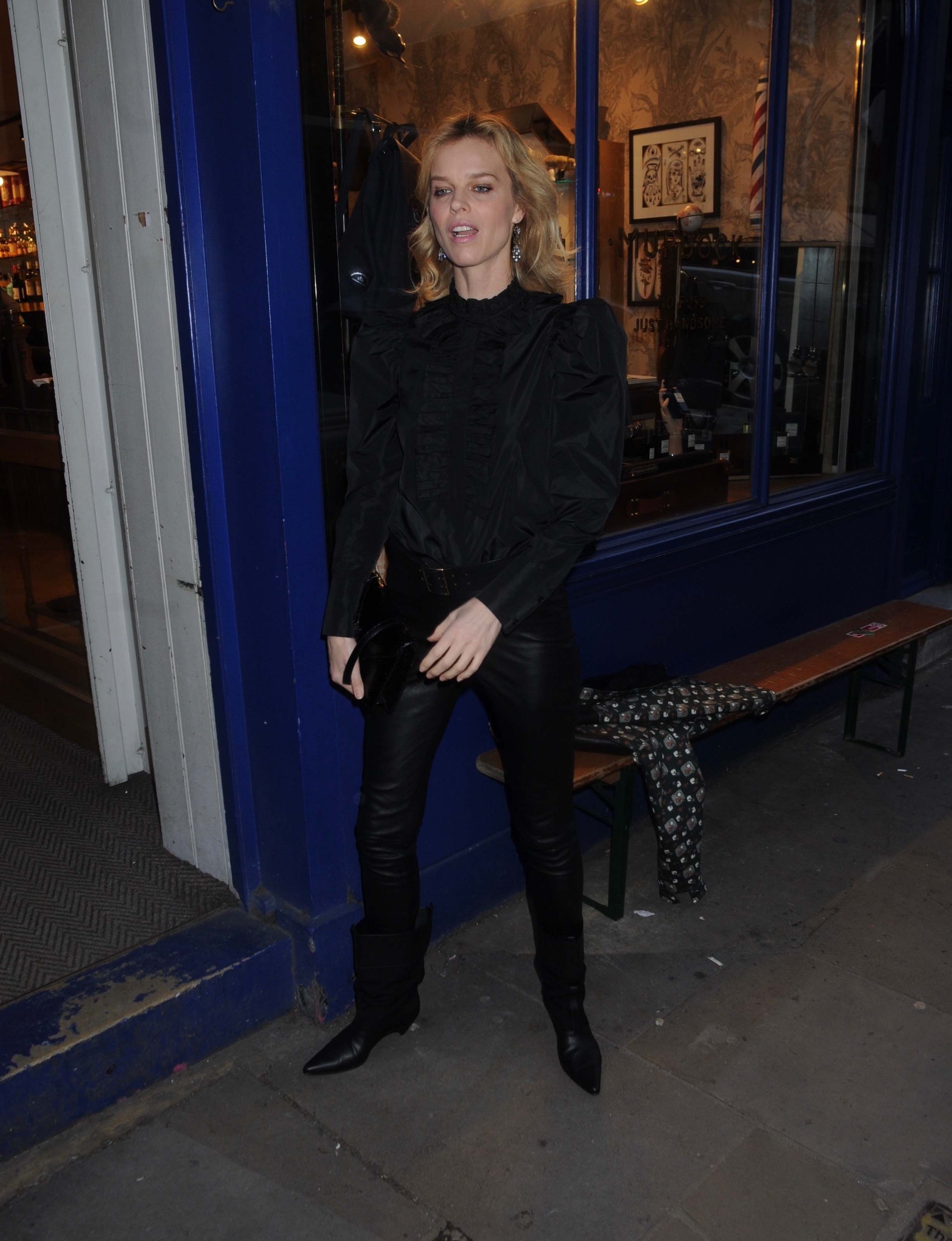 Eva Herzigova out and about in London