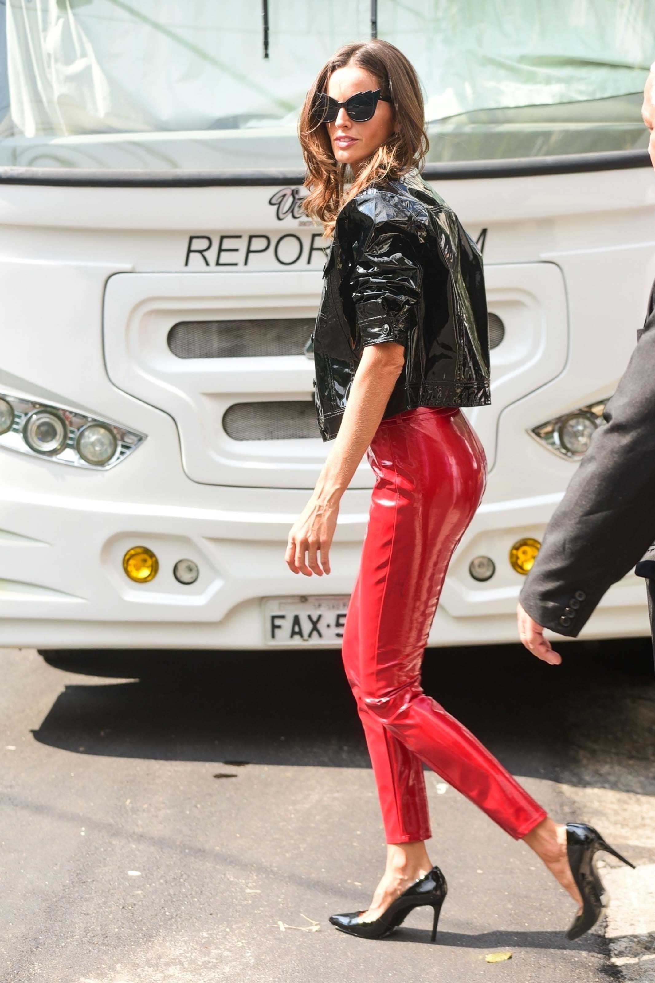 Izabel Goulart photoshoot in Sao Paulo