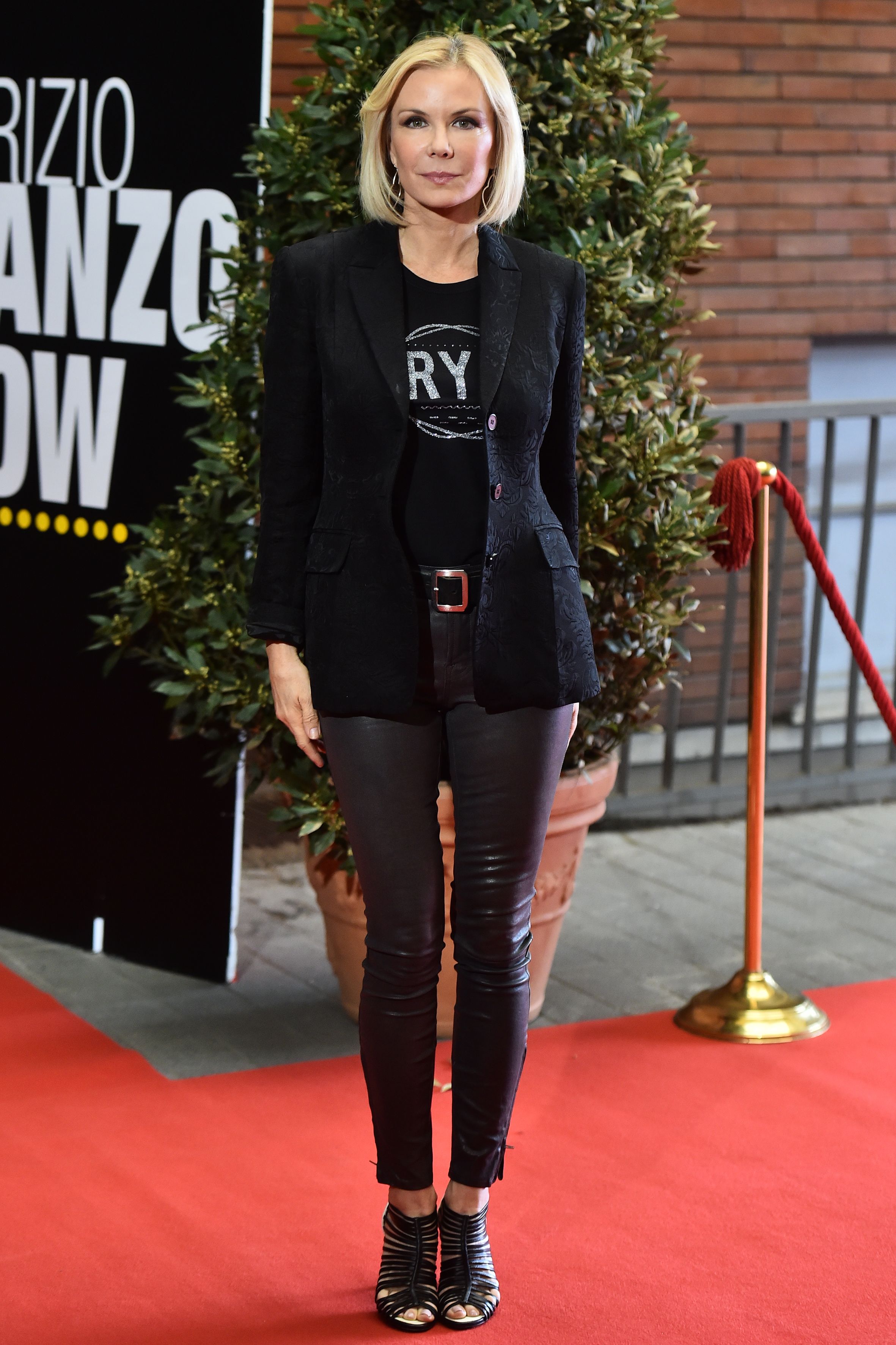 Katherine Kelly Lang at Maurizio Costanzo TV show