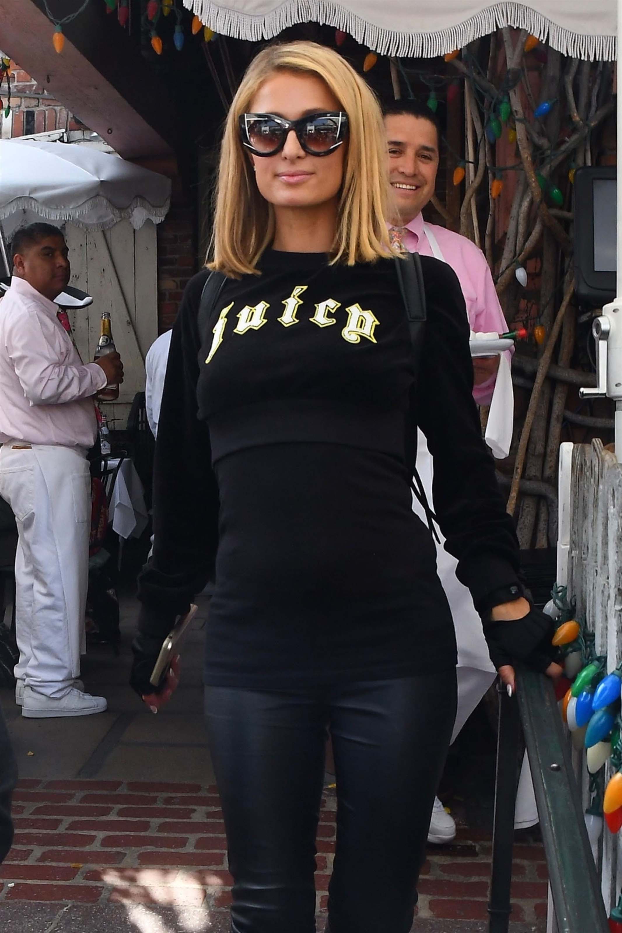 Paris Hilton shopping in West Hollywood