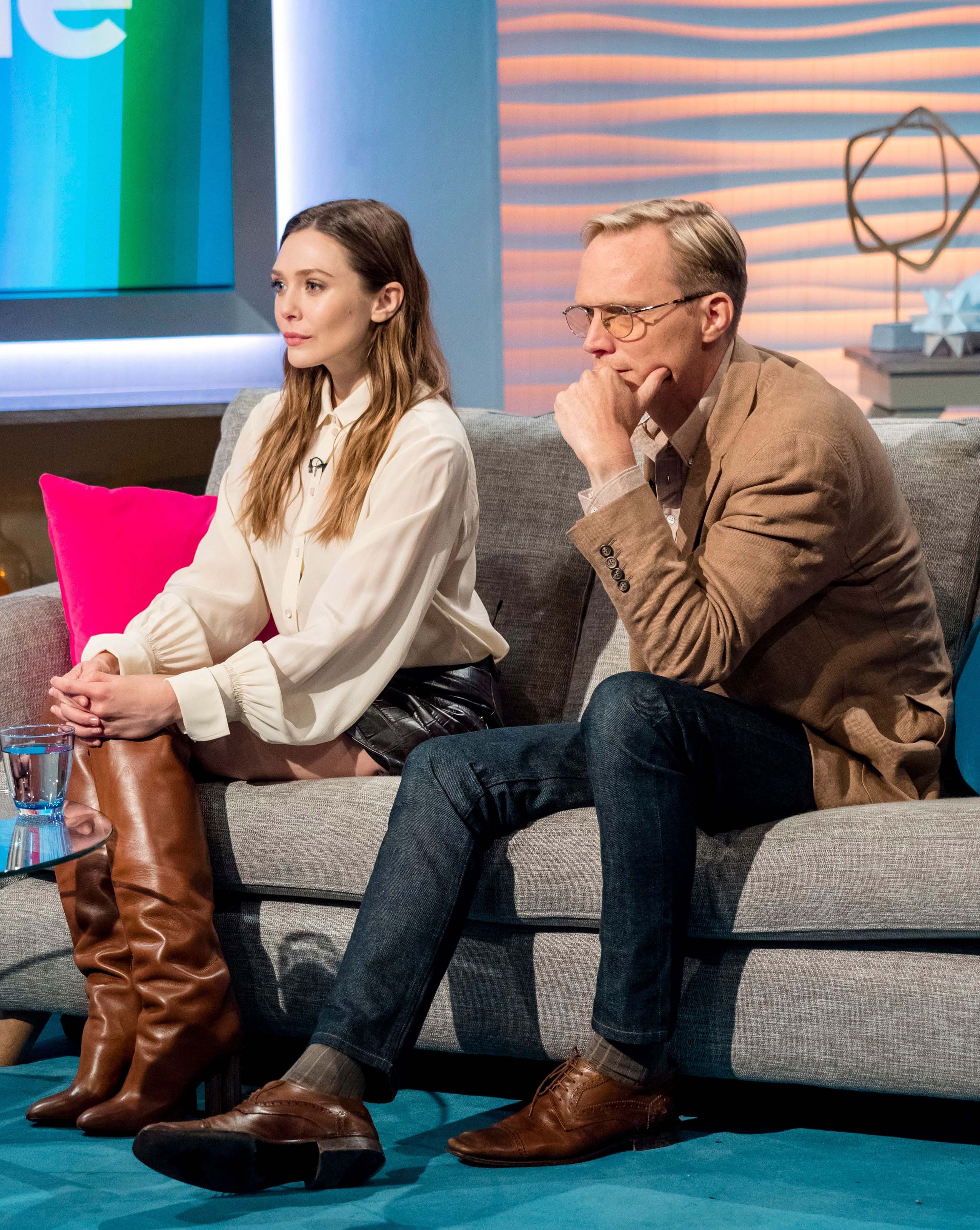 Elizabeth Olsen at Lorraine TV Show