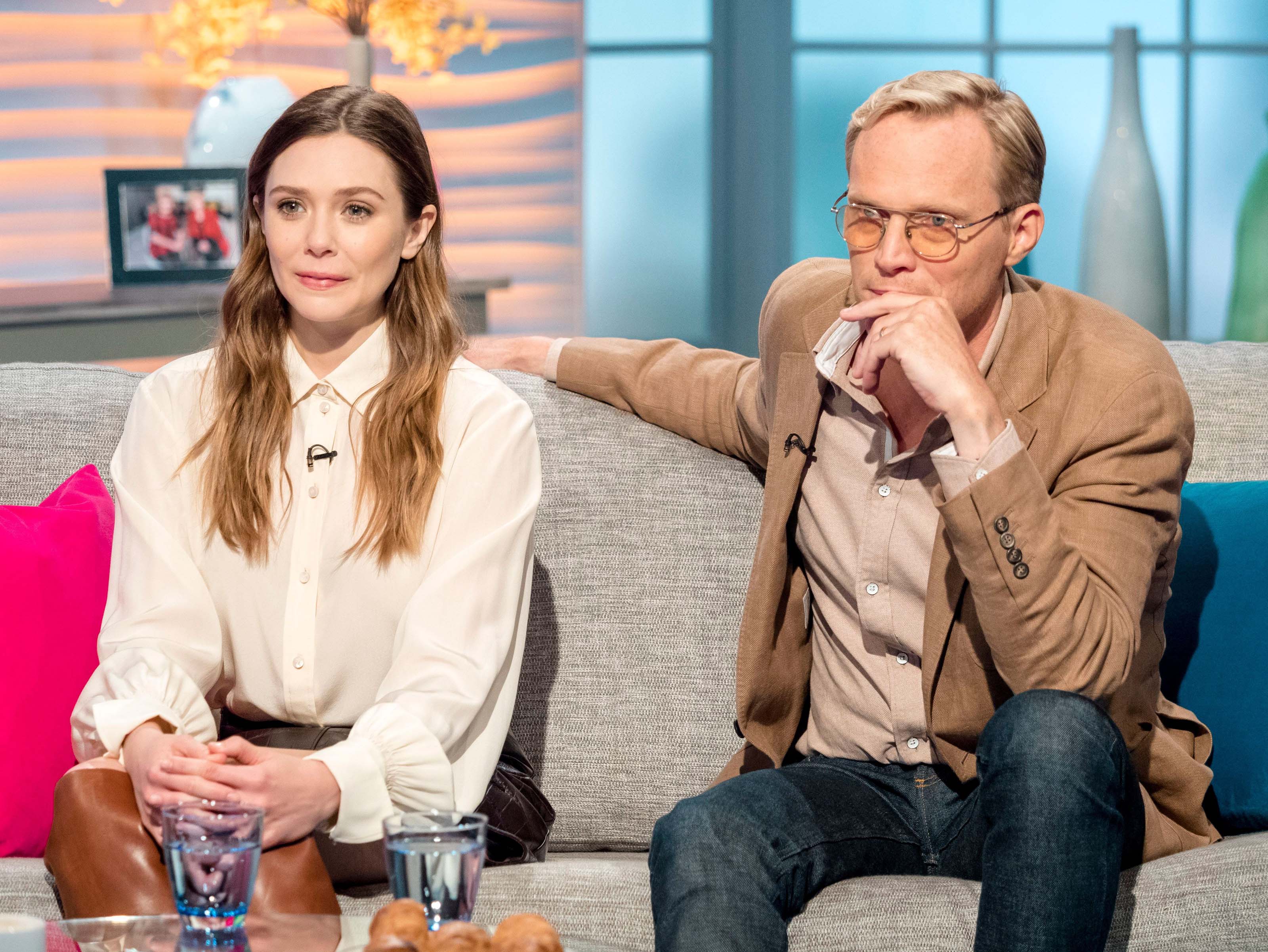 Elizabeth Olsen at Lorraine TV Show