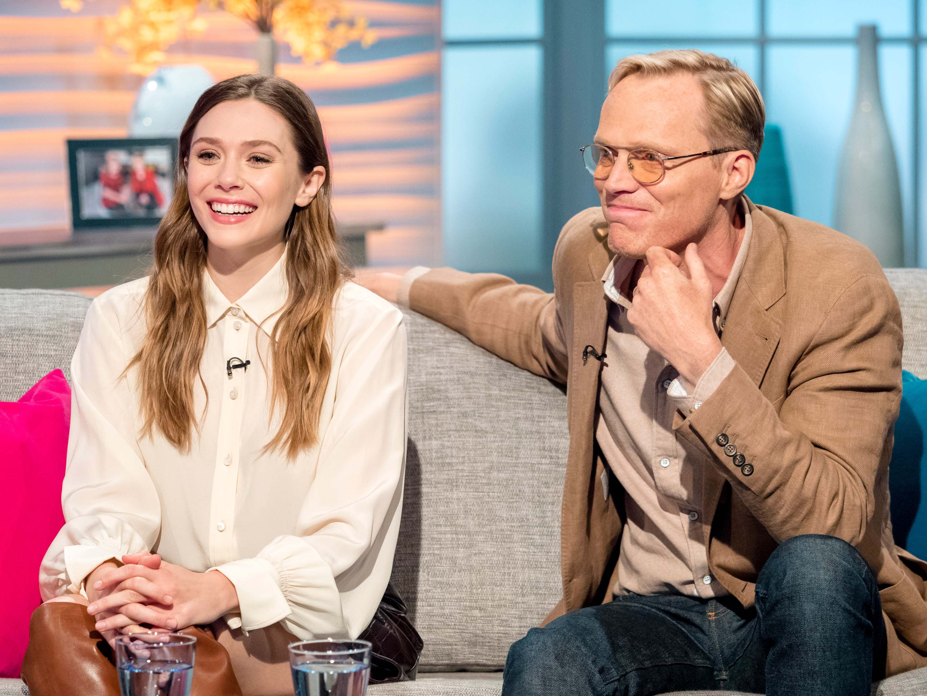 Elizabeth Olsen at Lorraine TV Show