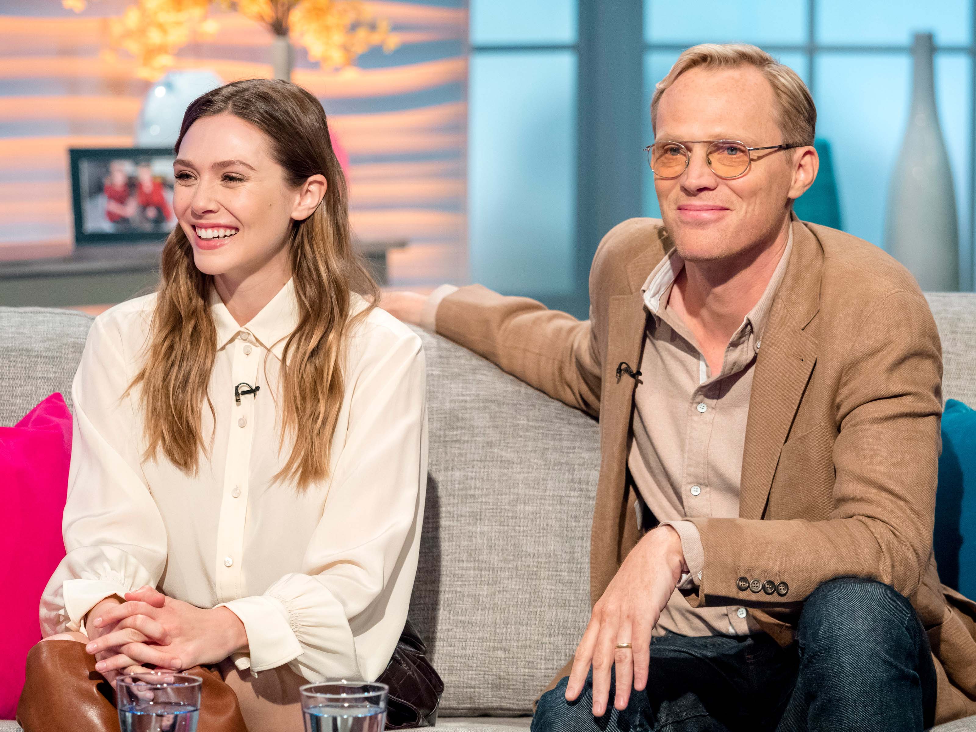 Elizabeth Olsen at Lorraine TV Show