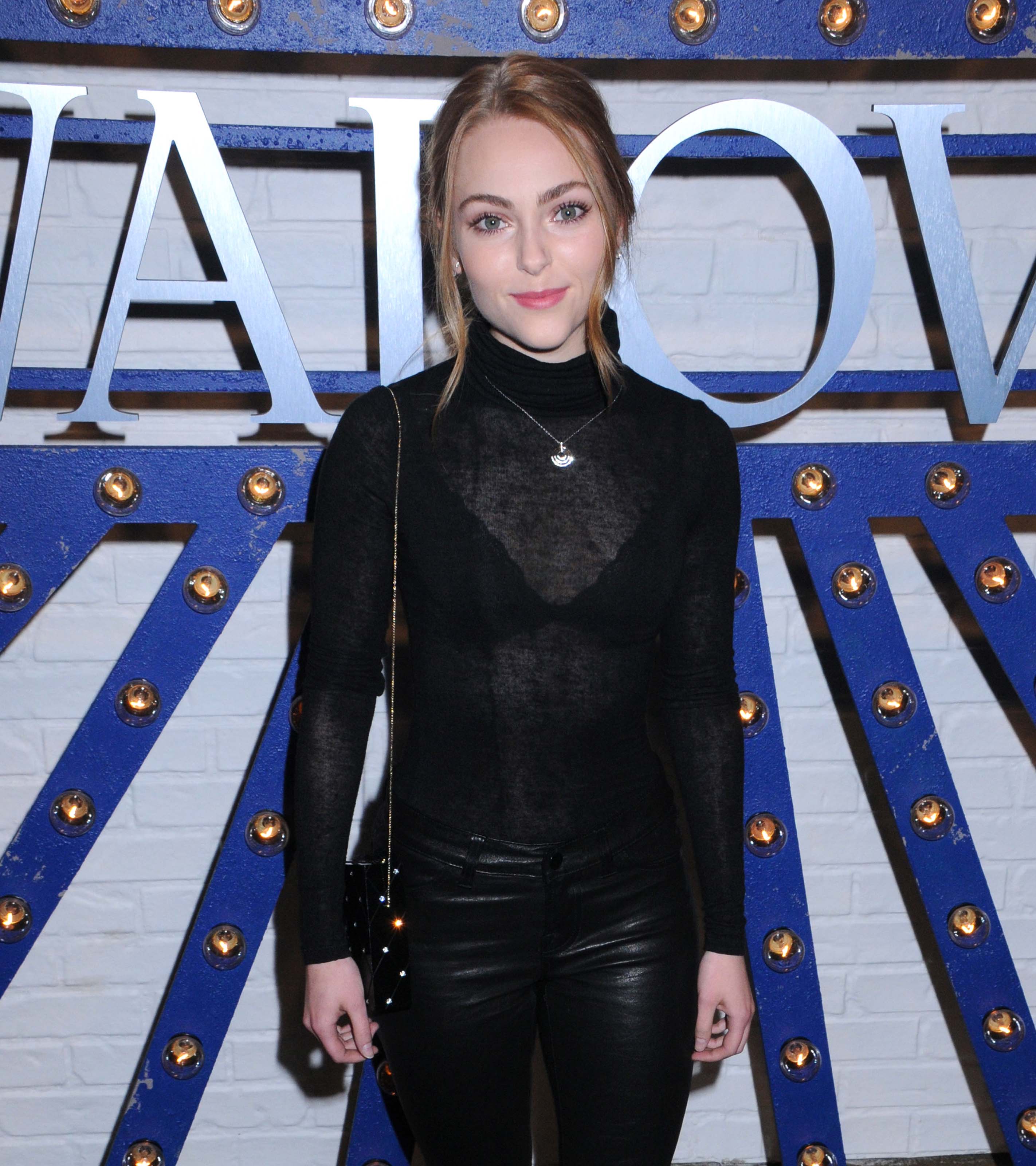 AnnaSophia Robb attends Swarovski Times Square store party