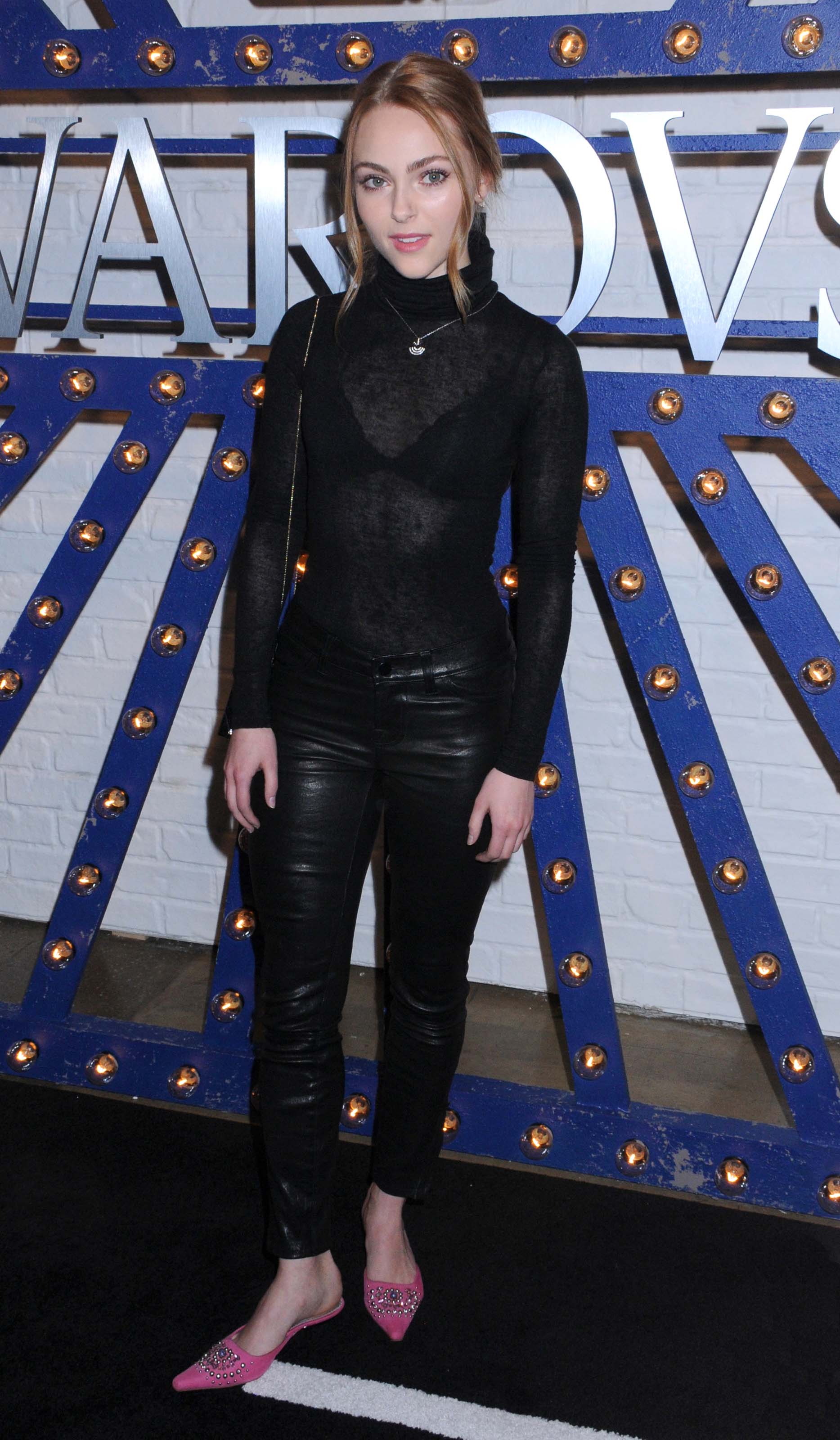 AnnaSophia Robb attends Swarovski Times Square store party