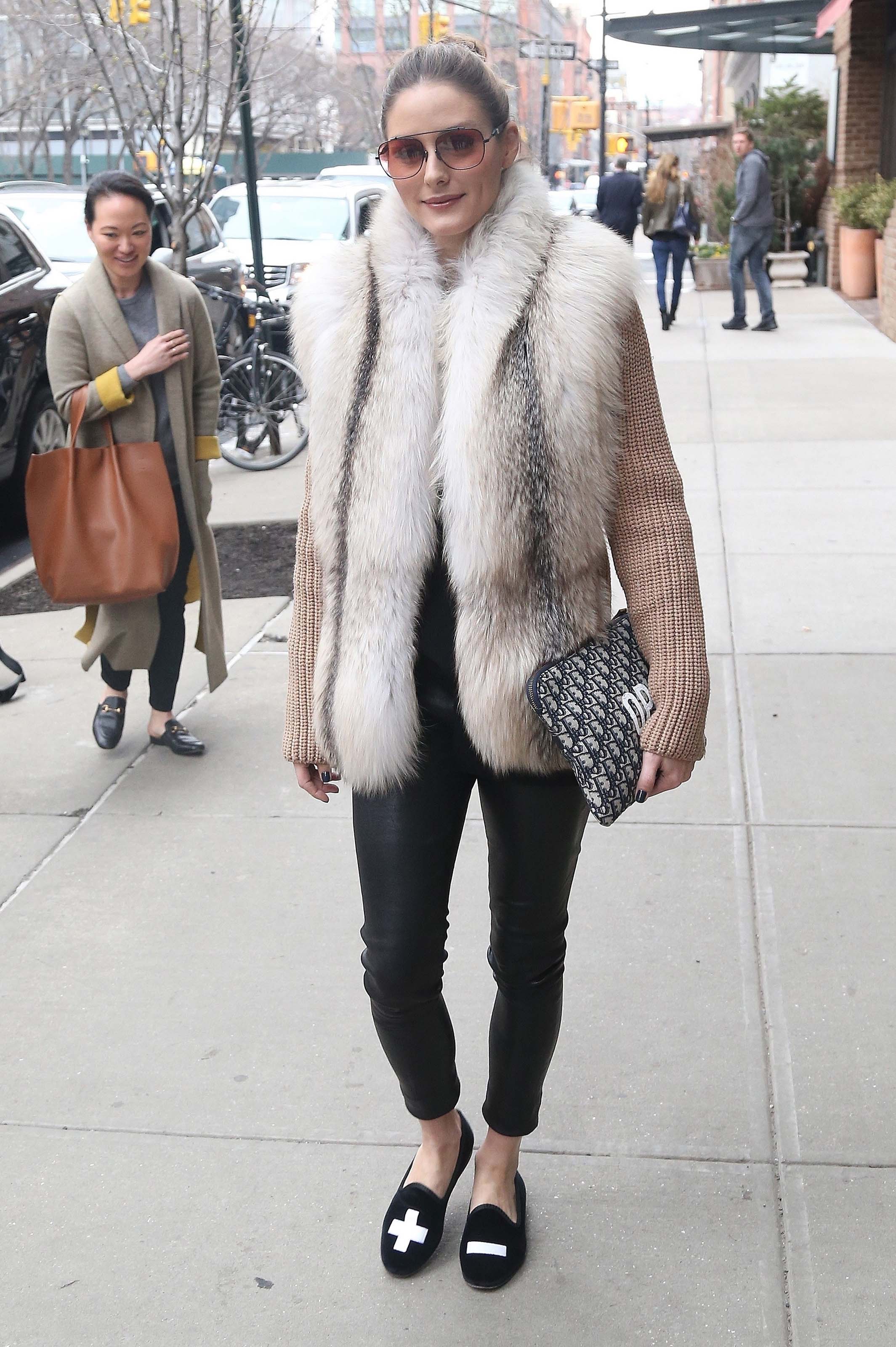 Olivia Palermo out in Tribeca