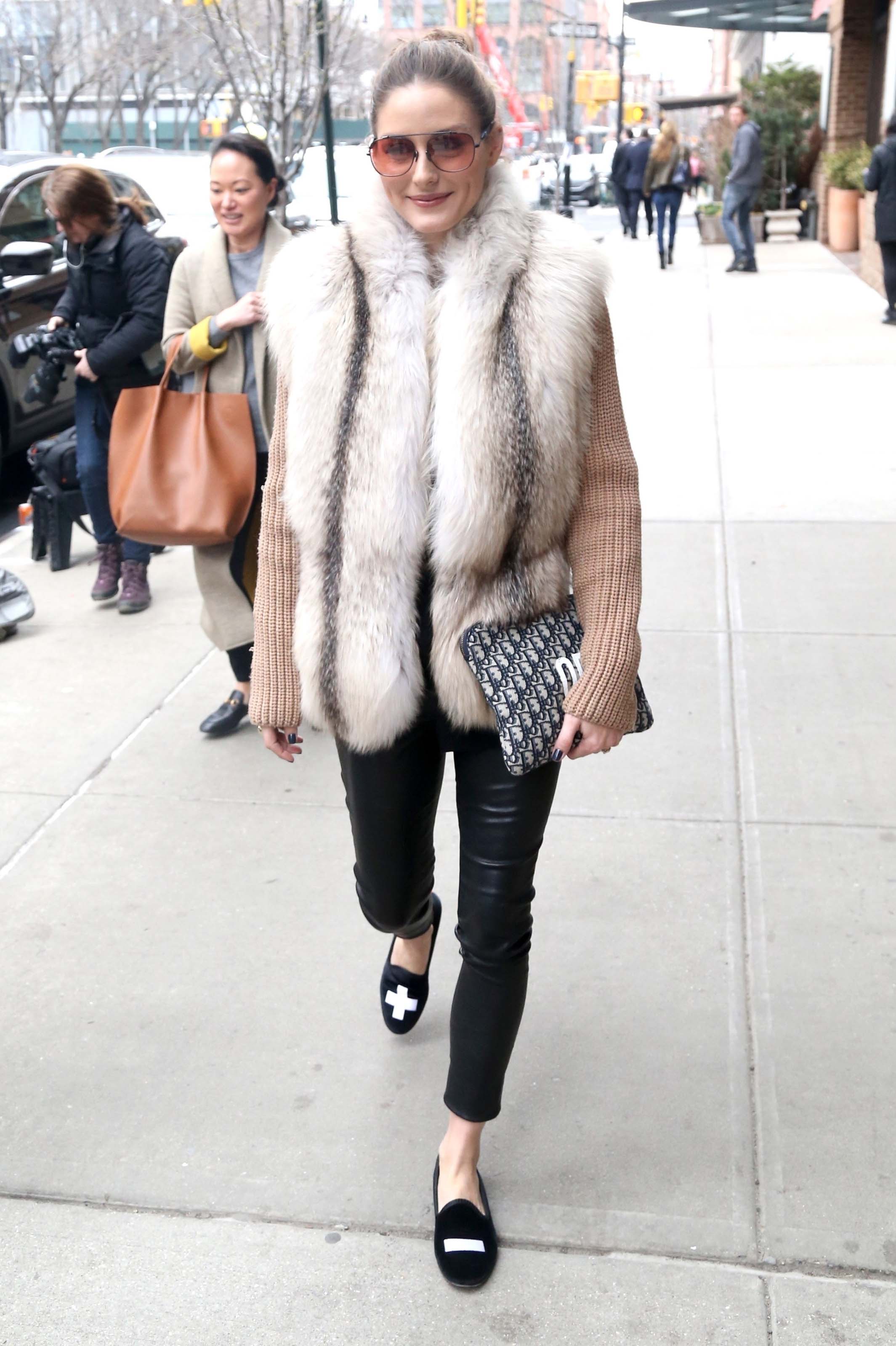 Olivia Palermo out in Tribeca