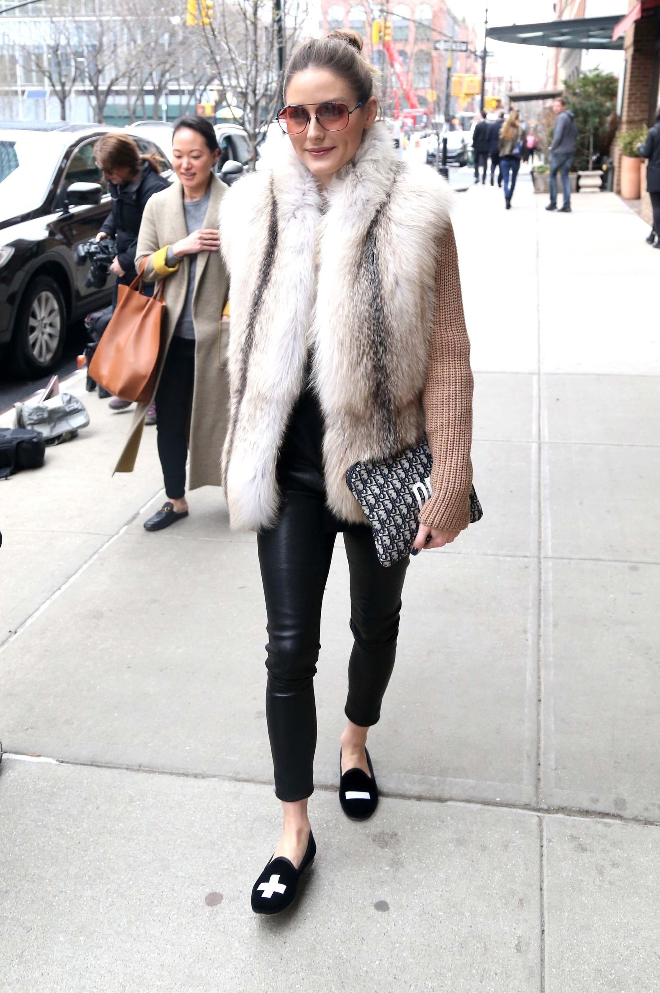 Olivia Palermo out in Tribeca