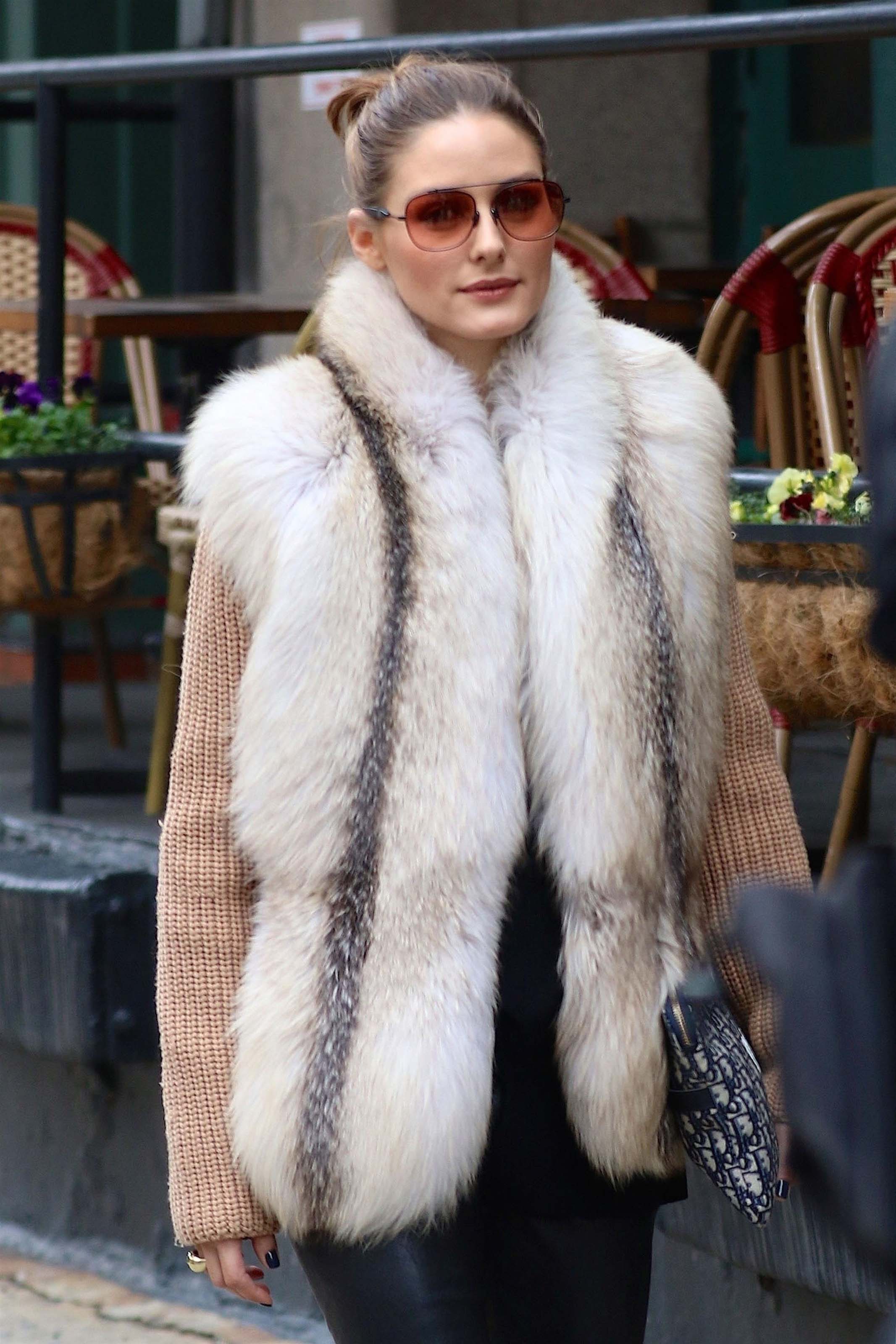 Olivia Palermo out in Tribeca