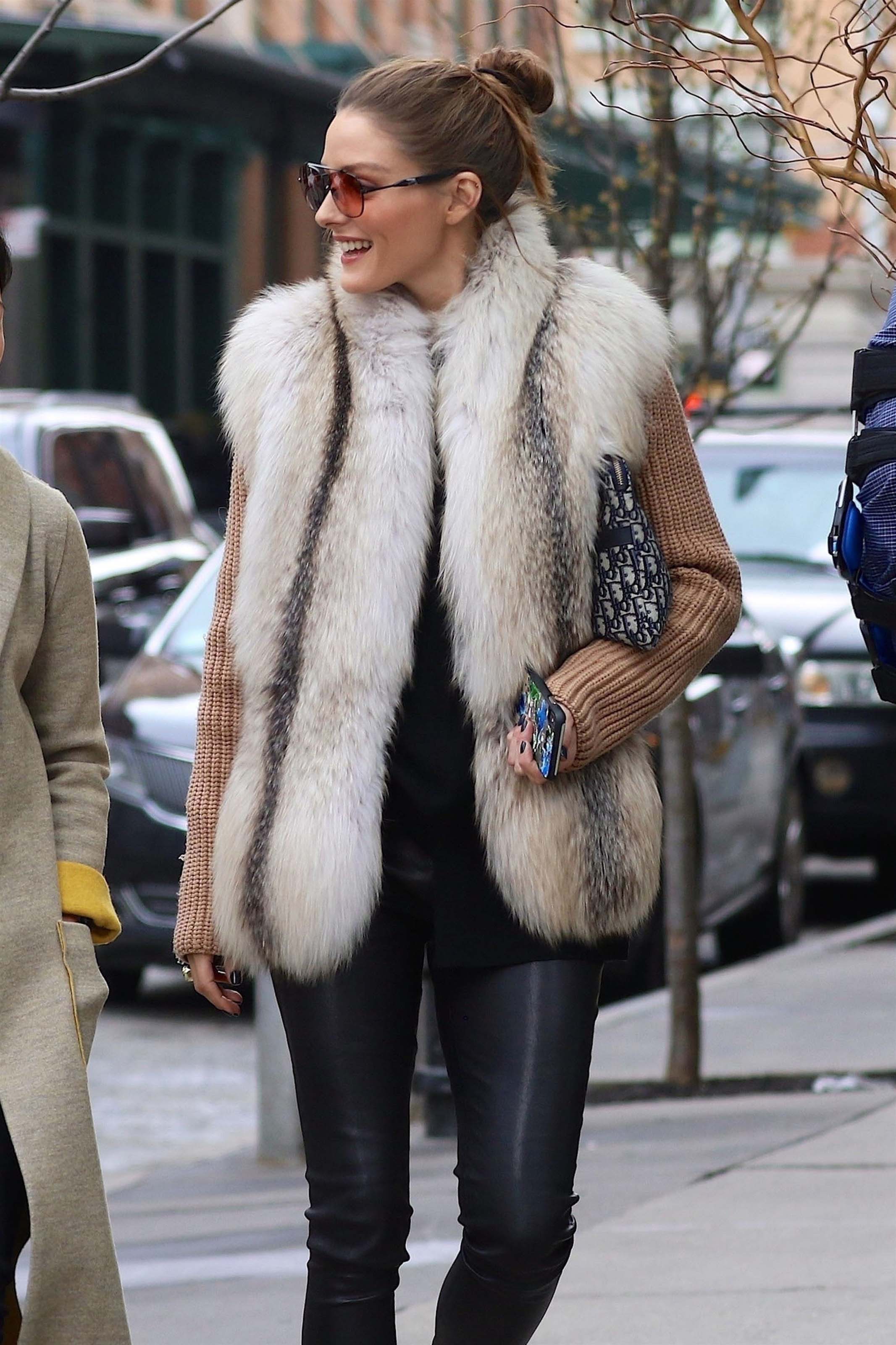 Olivia Palermo out in Tribeca