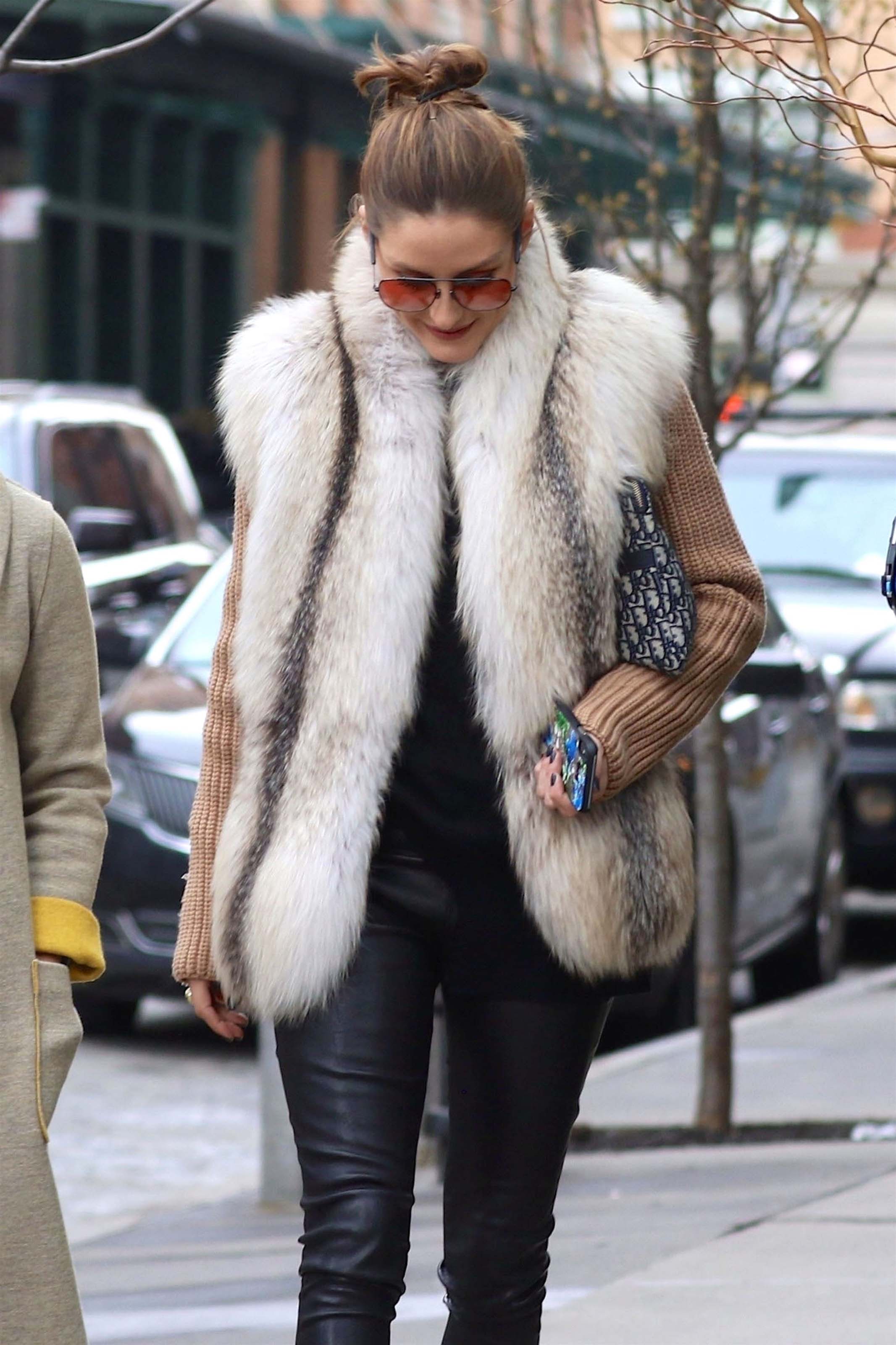 Olivia Palermo out in Tribeca