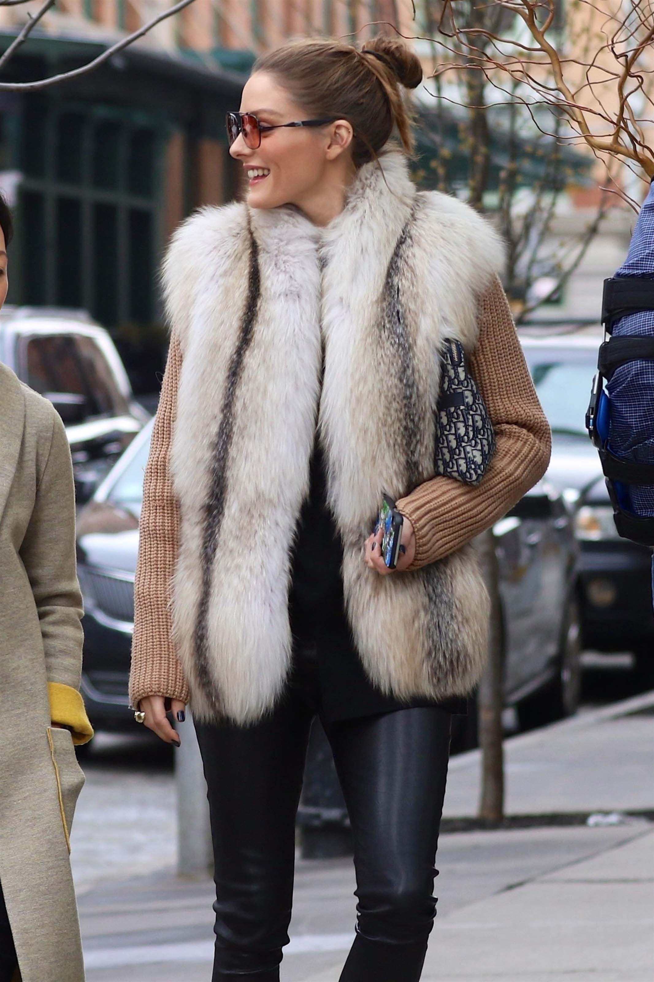 Olivia Palermo out in Tribeca