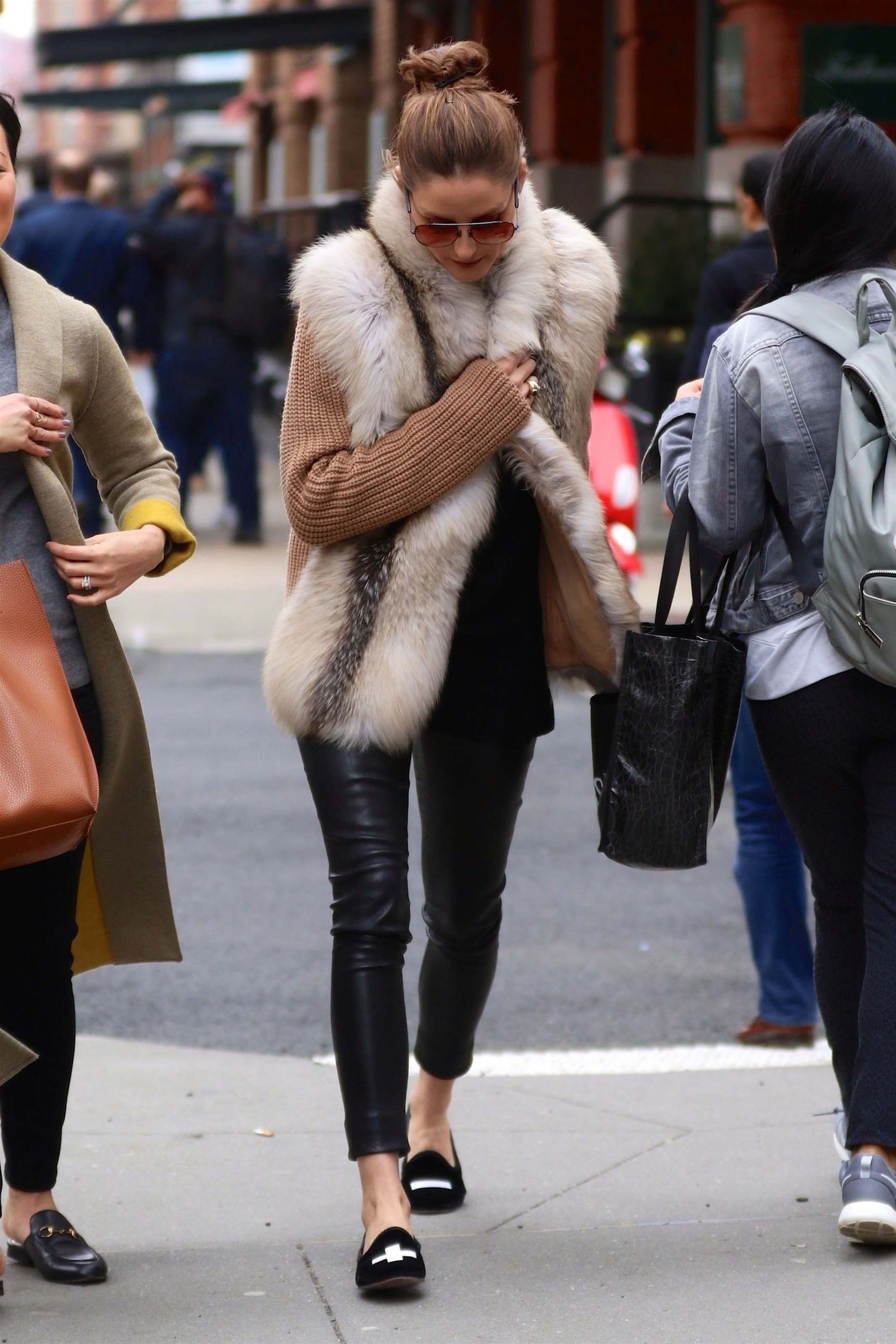 Olivia Palermo out in Tribeca