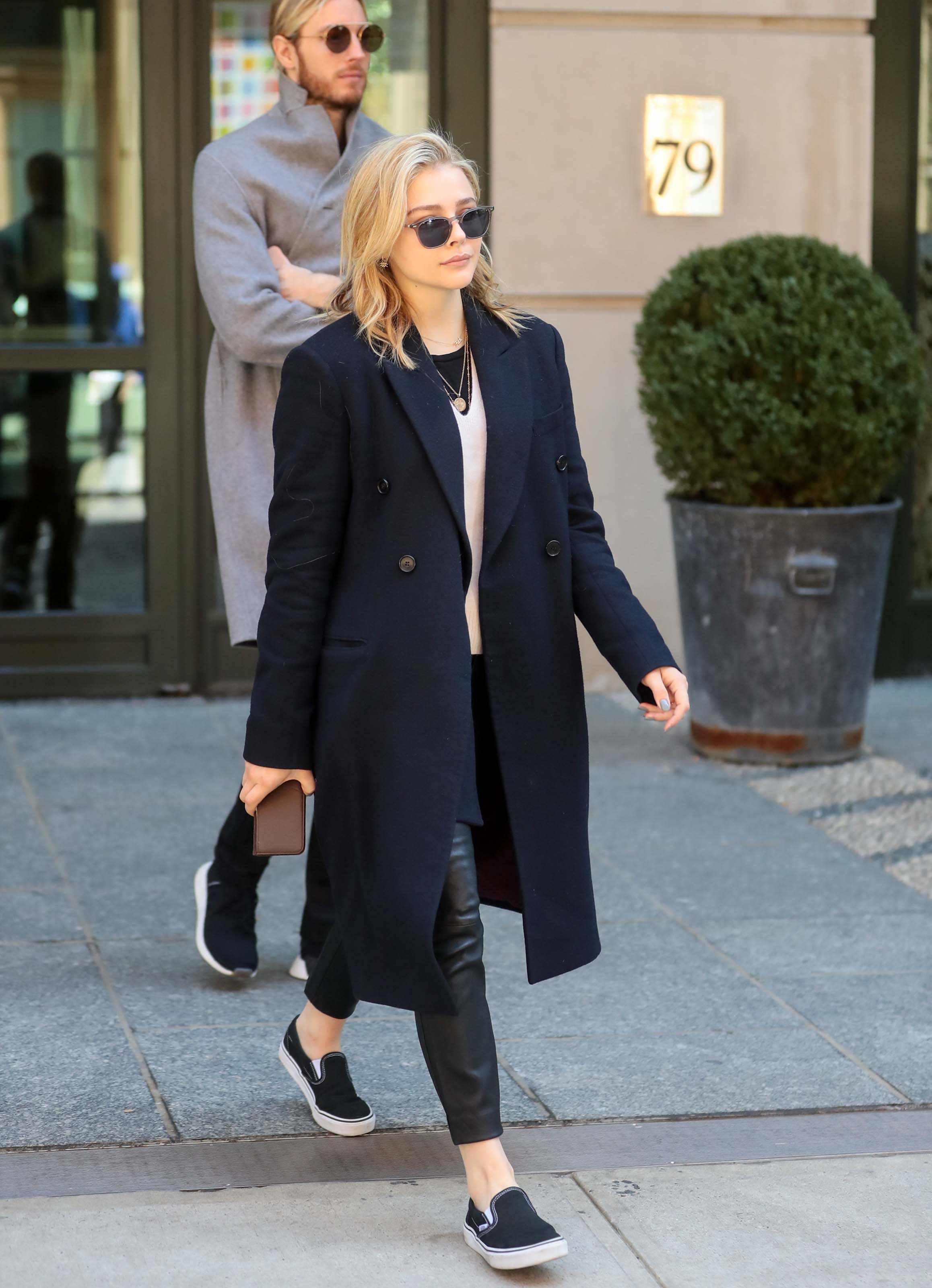 Chloe Moretz out in NYC