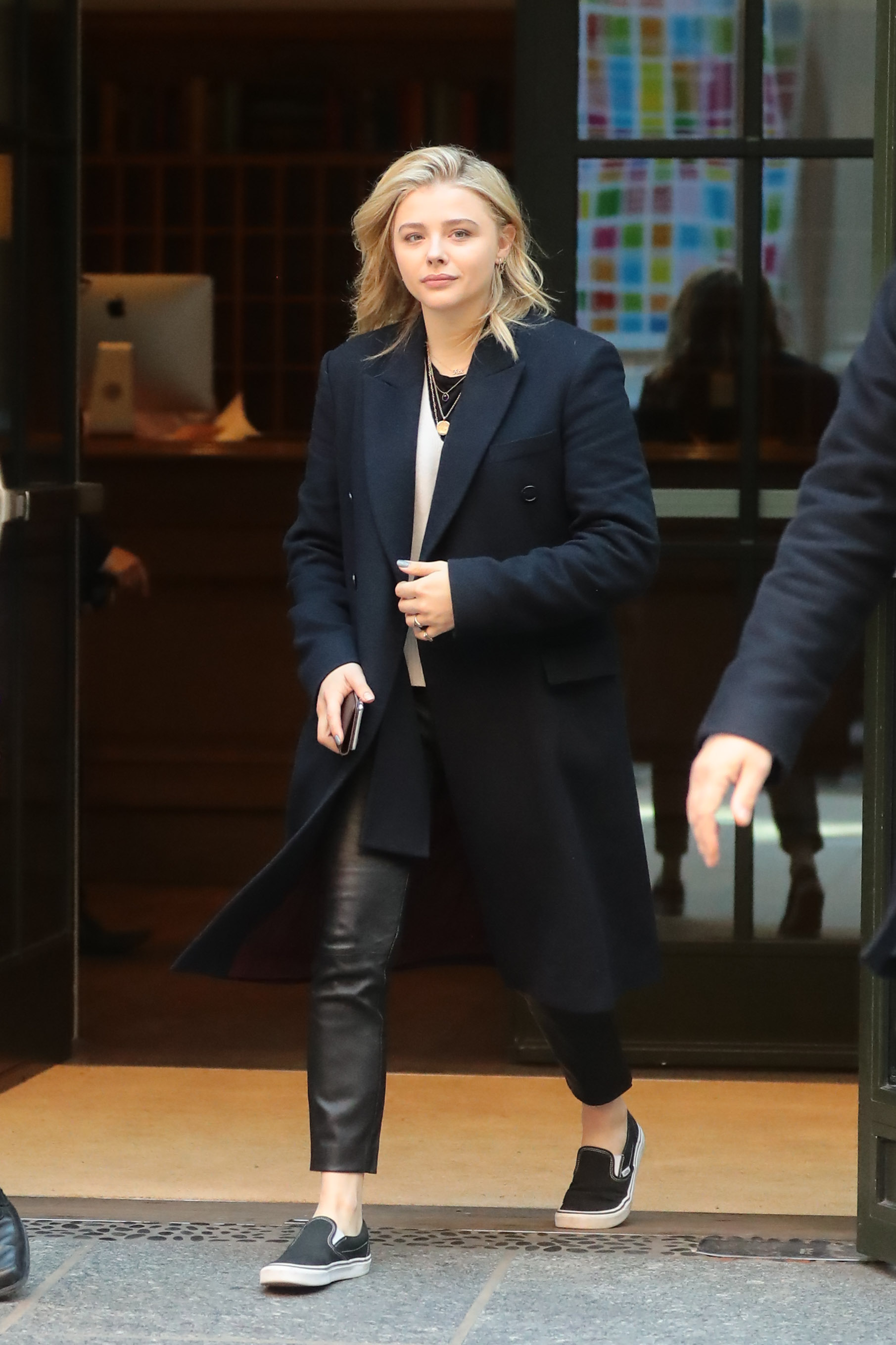 Chloe Moretz out in NYC