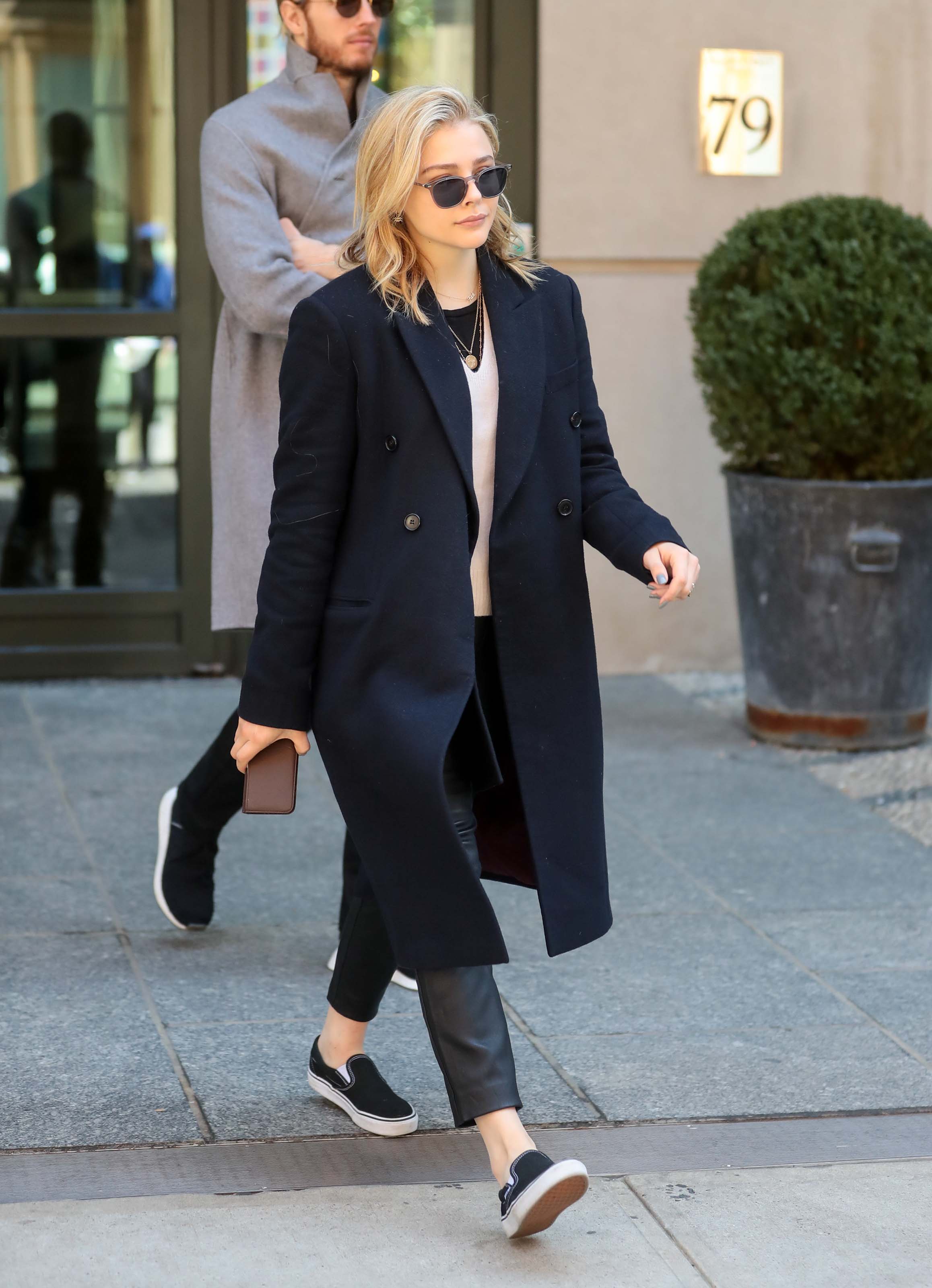 Chloe Moretz out in NYC