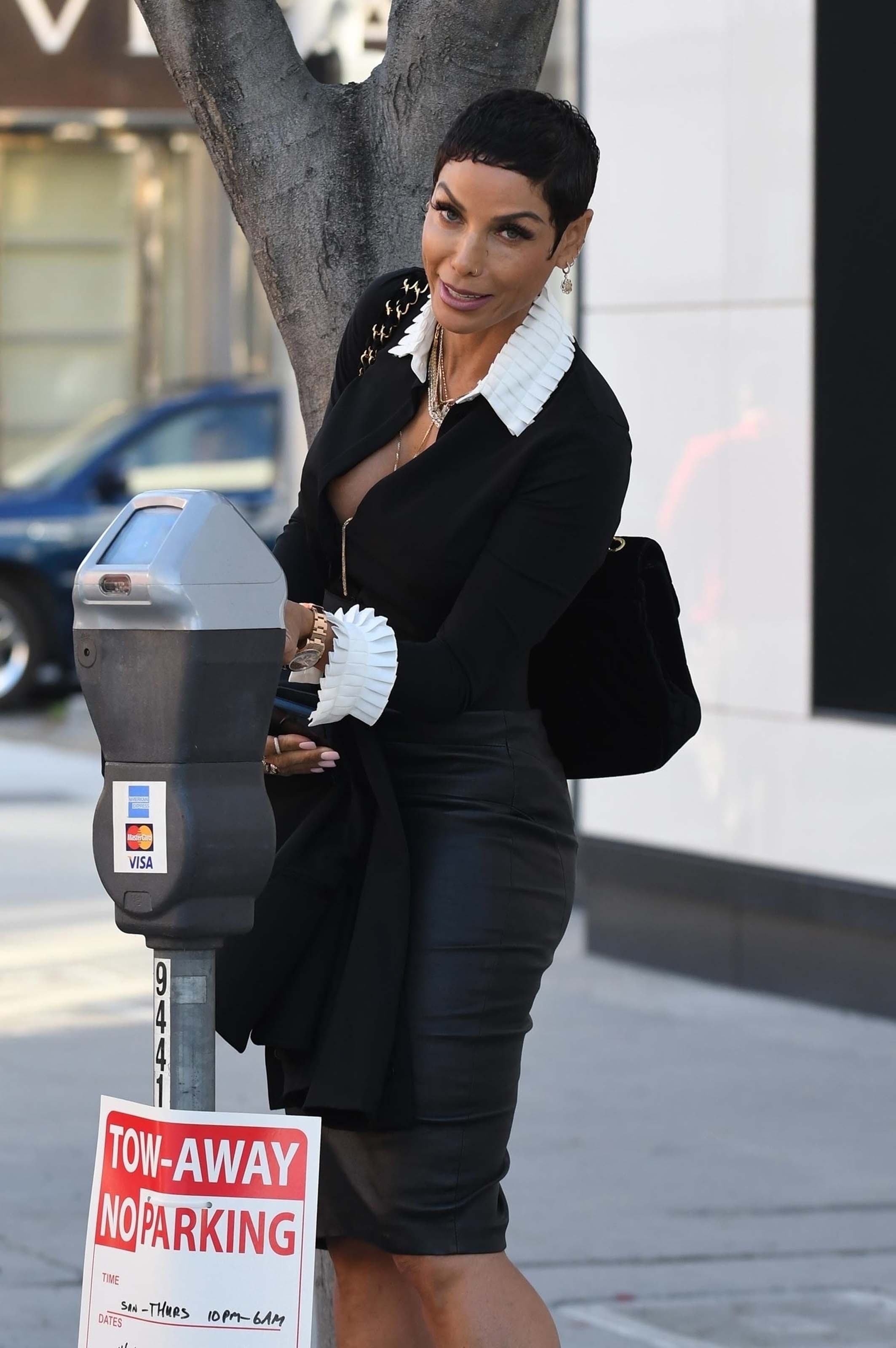 Nicole Murphy on Rodeo Drive