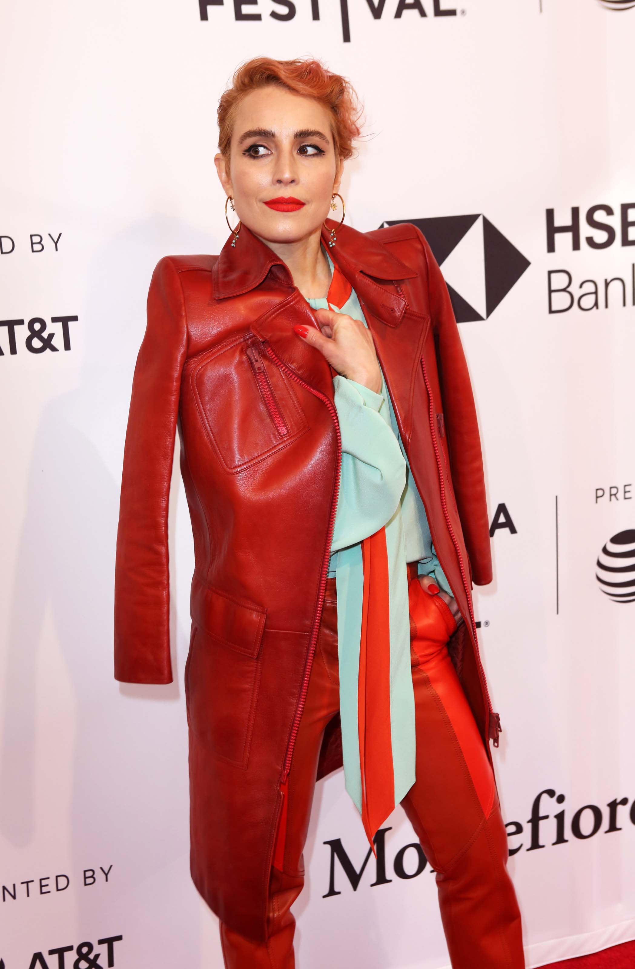 Noomi Rapace attends Stockholm film premiere