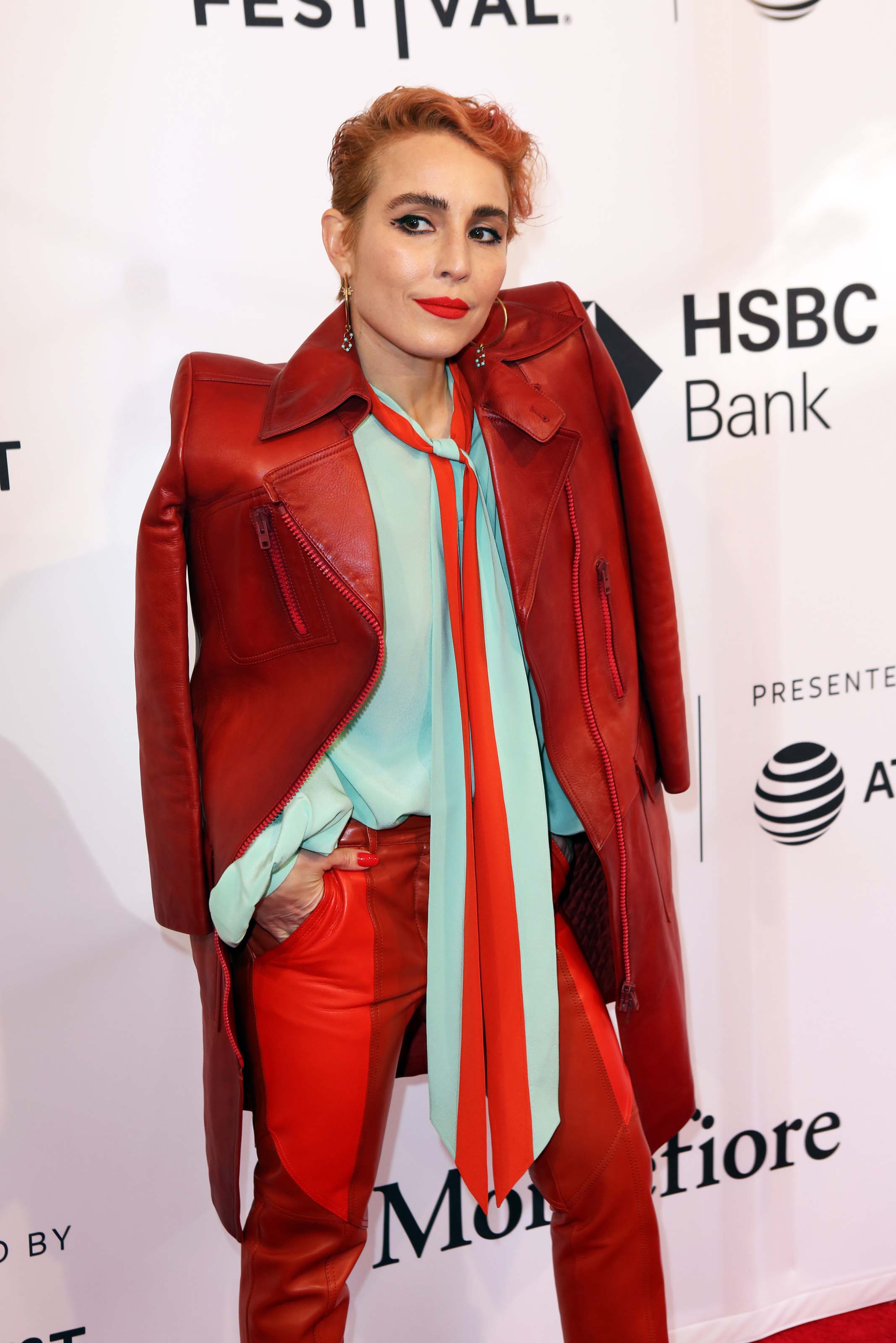 Noomi Rapace attends Stockholm film premiere