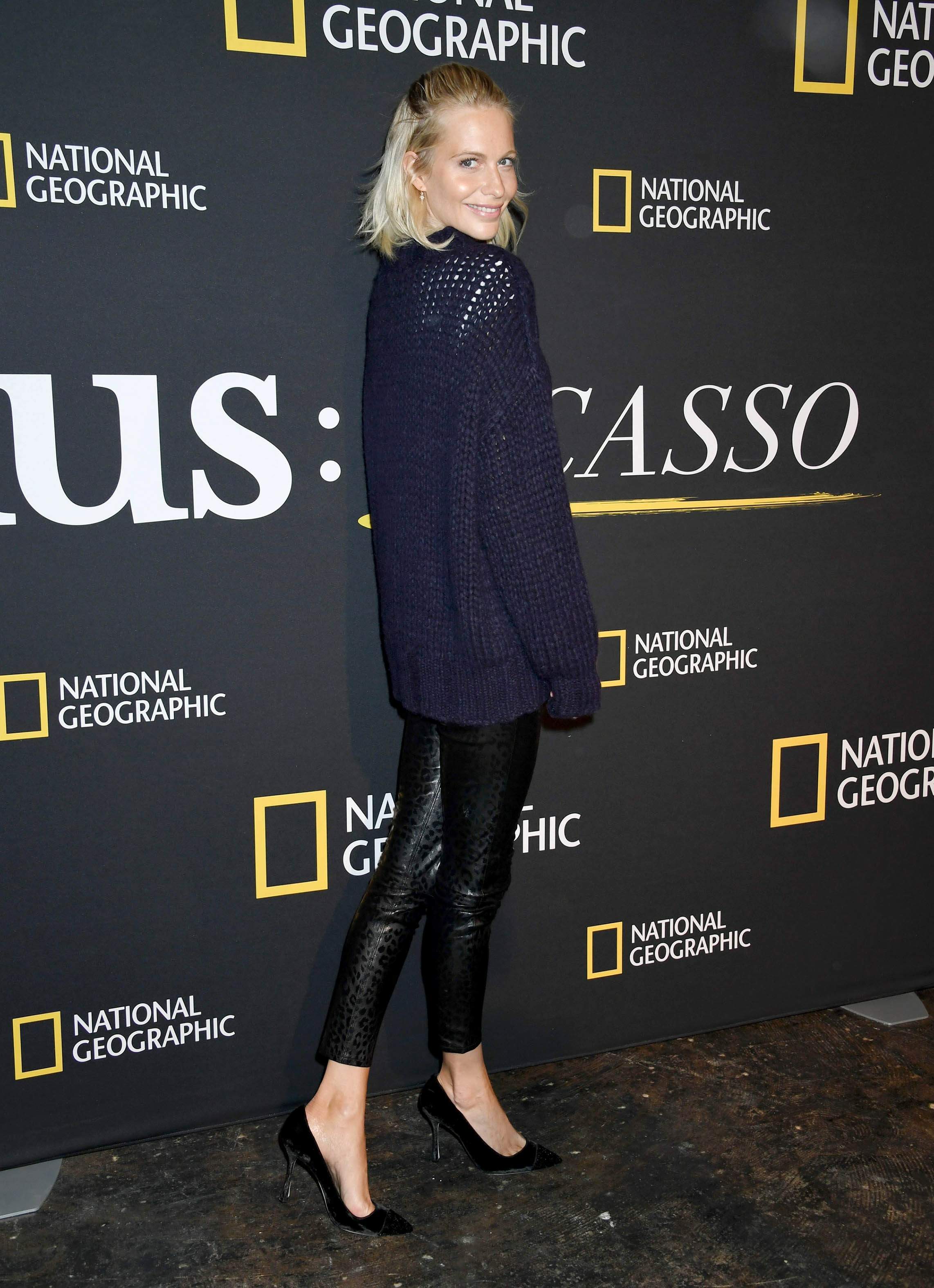 Poppy Delevingne attends Genius Picasso TV series photocall