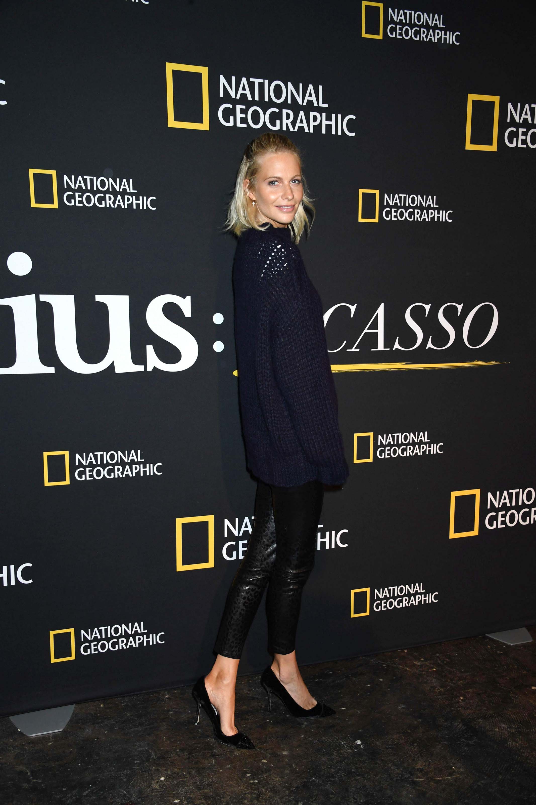 Poppy Delevingne attends Genius Picasso TV series photocall