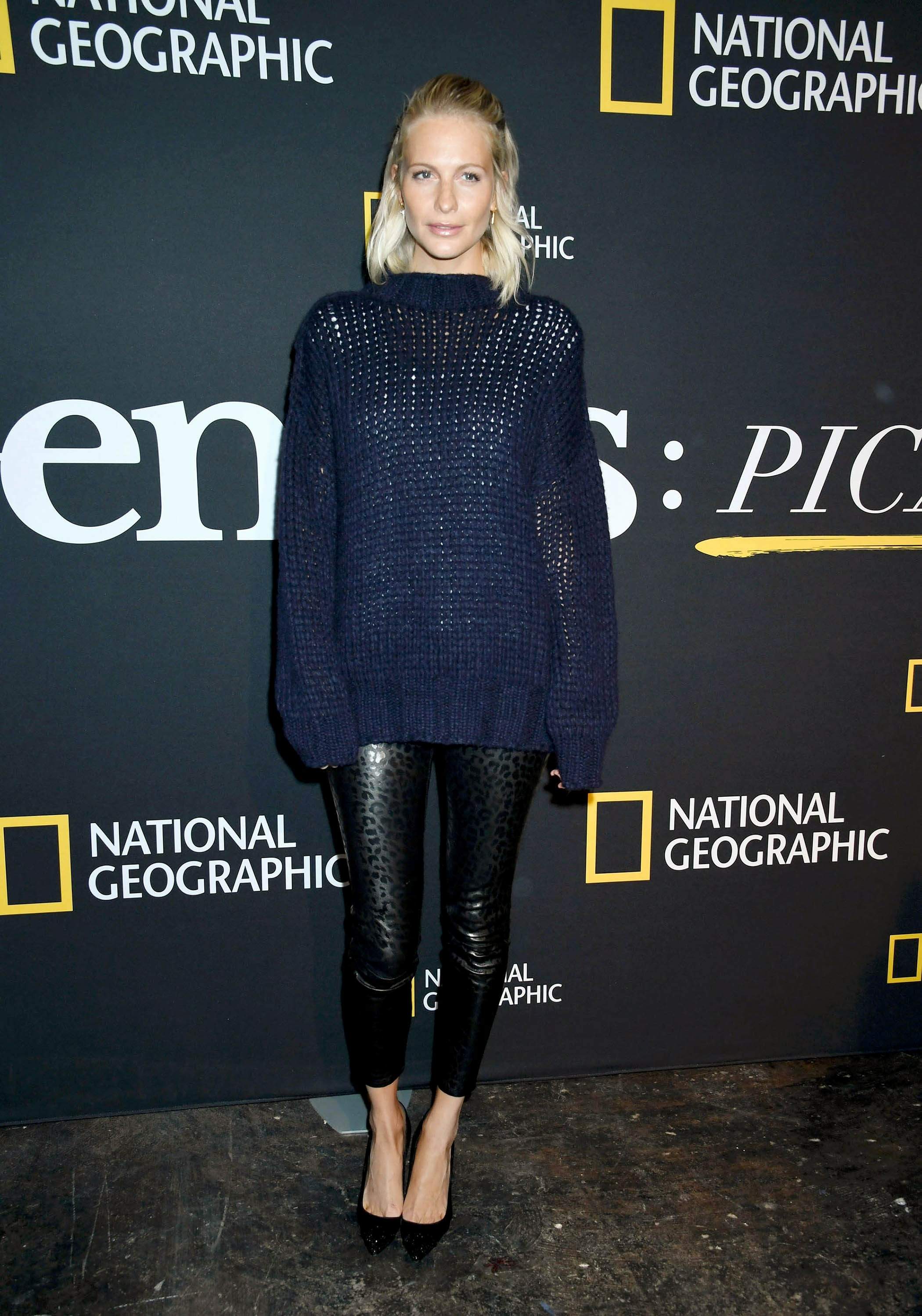 Poppy Delevingne attends Genius Picasso TV series photocall