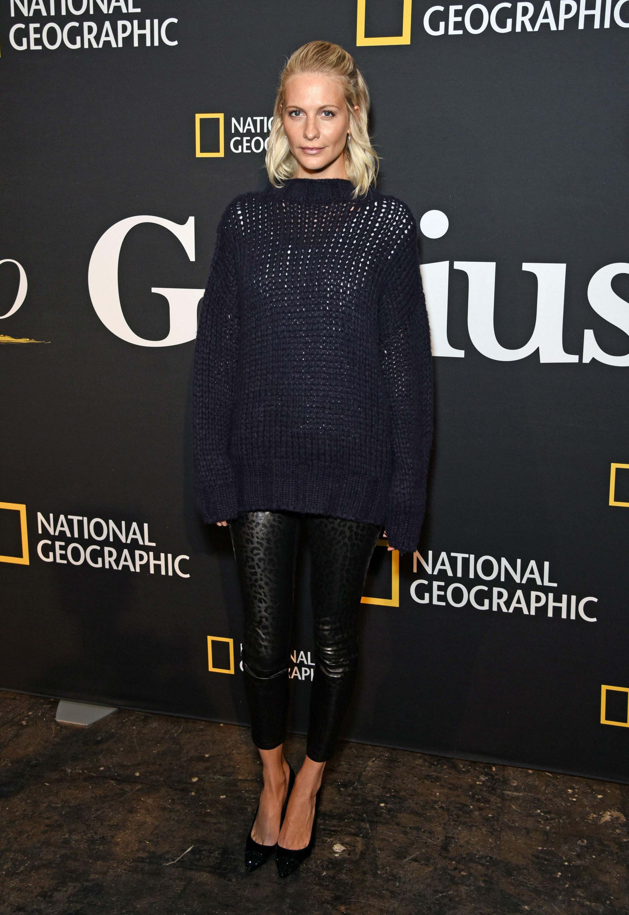 Poppy Delevingne attends Genius Picasso TV series photocall