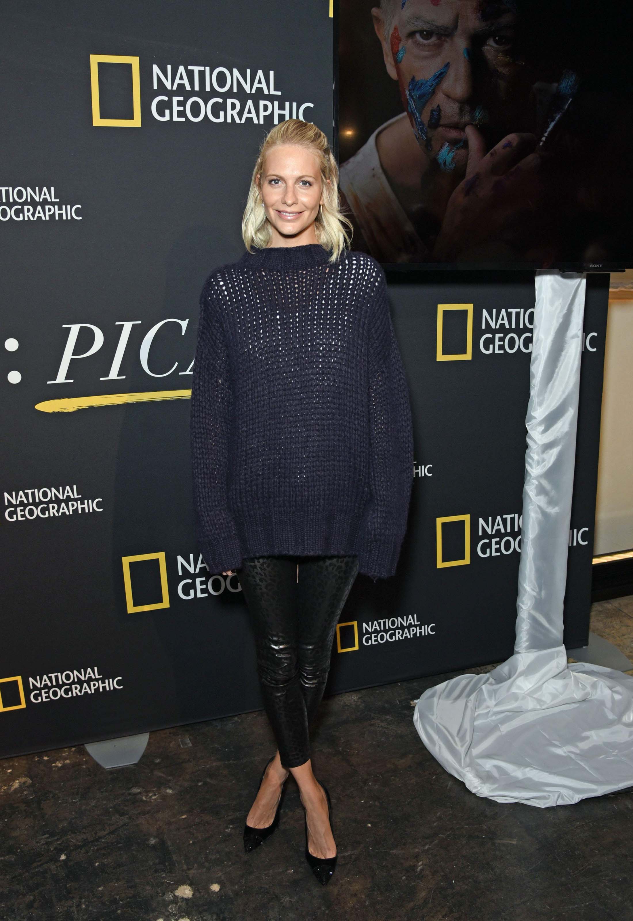 Poppy Delevingne attends Genius Picasso TV series photocall