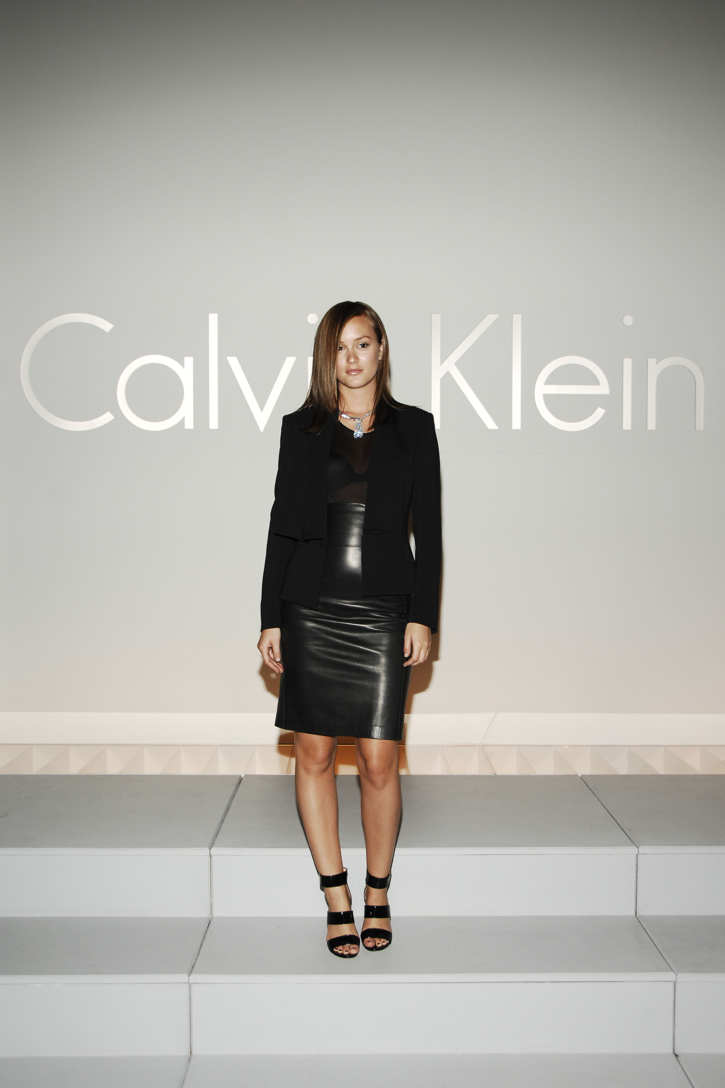 Leighton Meester attends Calvin Klein 40th Anniversary Party