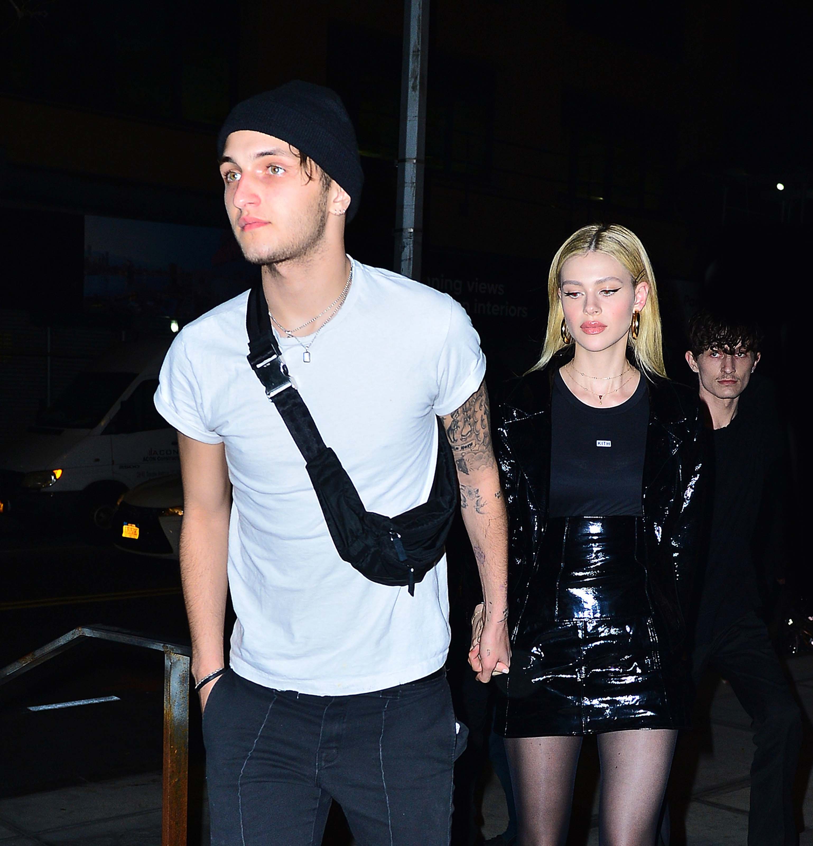 Nicola Peltz arrives for Gigi Hadid’s 23rd birthday party