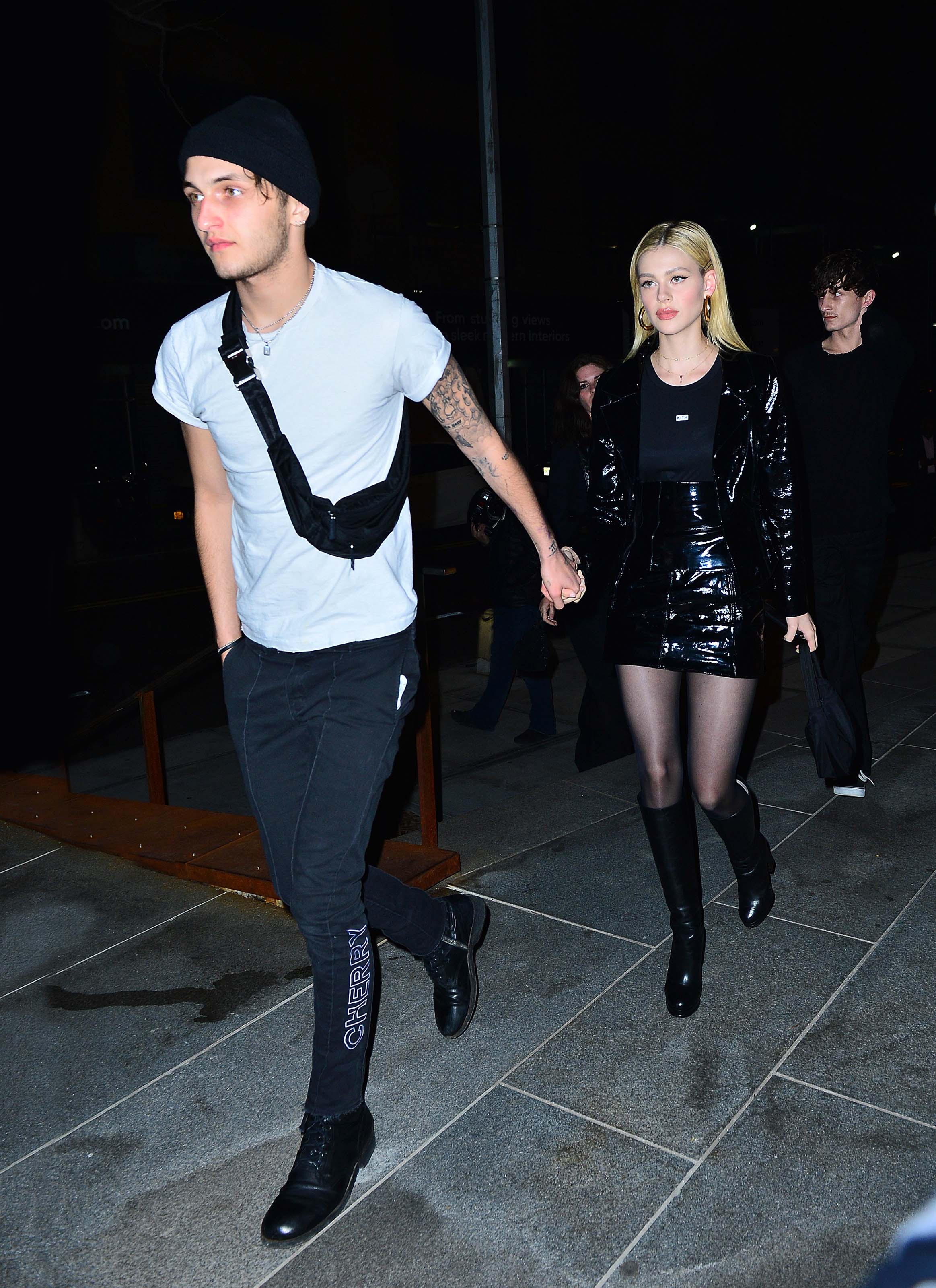 Nicola Peltz arrives for Gigi Hadid’s 23rd birthday party