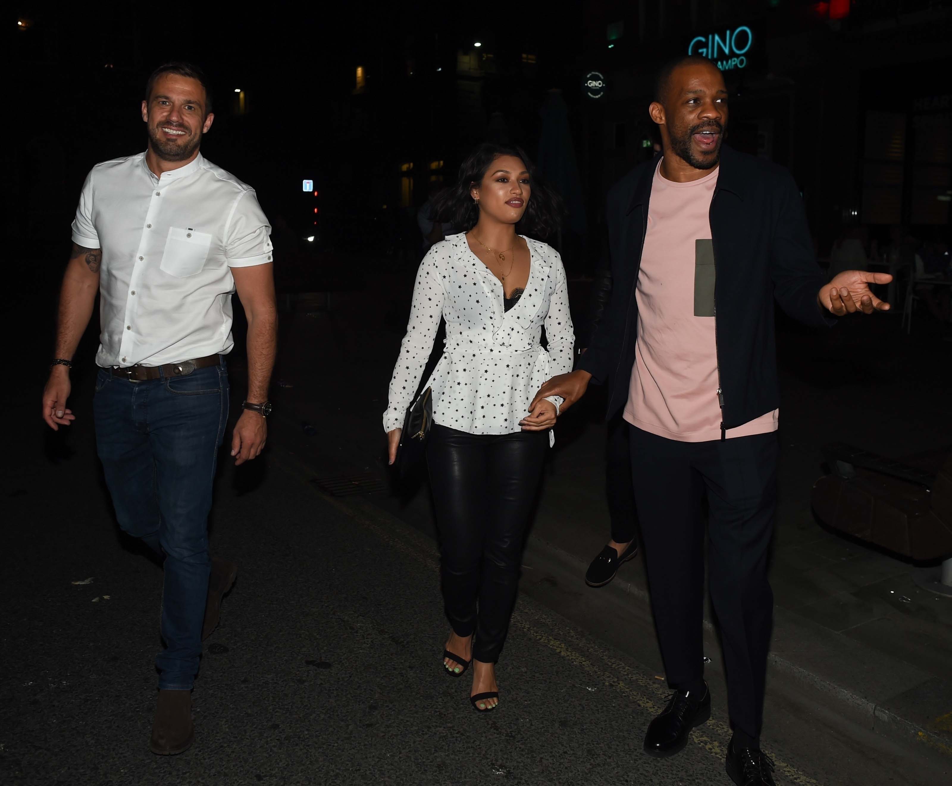 Vanessa White attends Jamie Lomas birthday