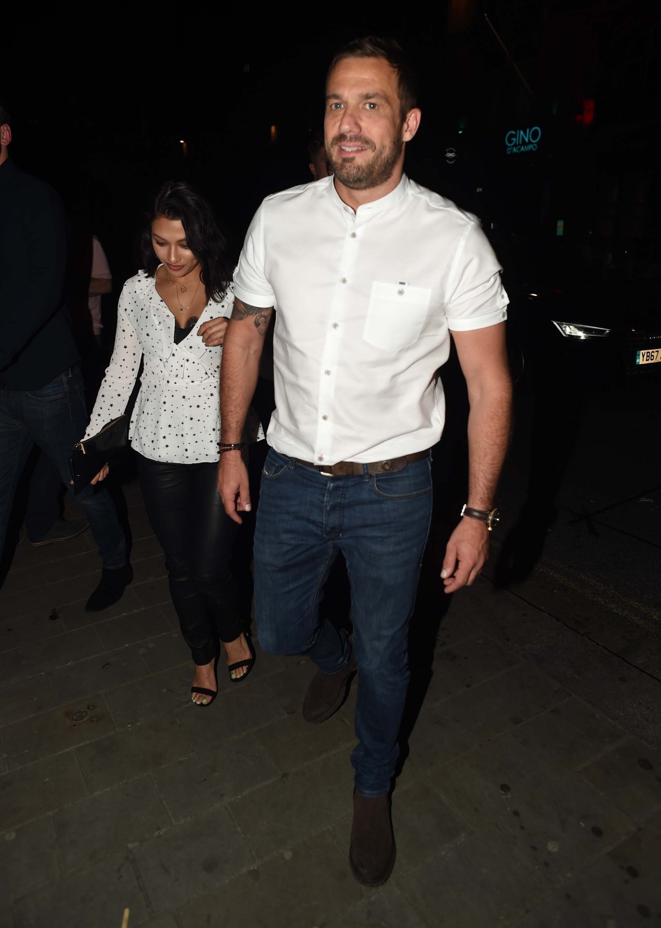 Vanessa White attends Jamie Lomas birthday