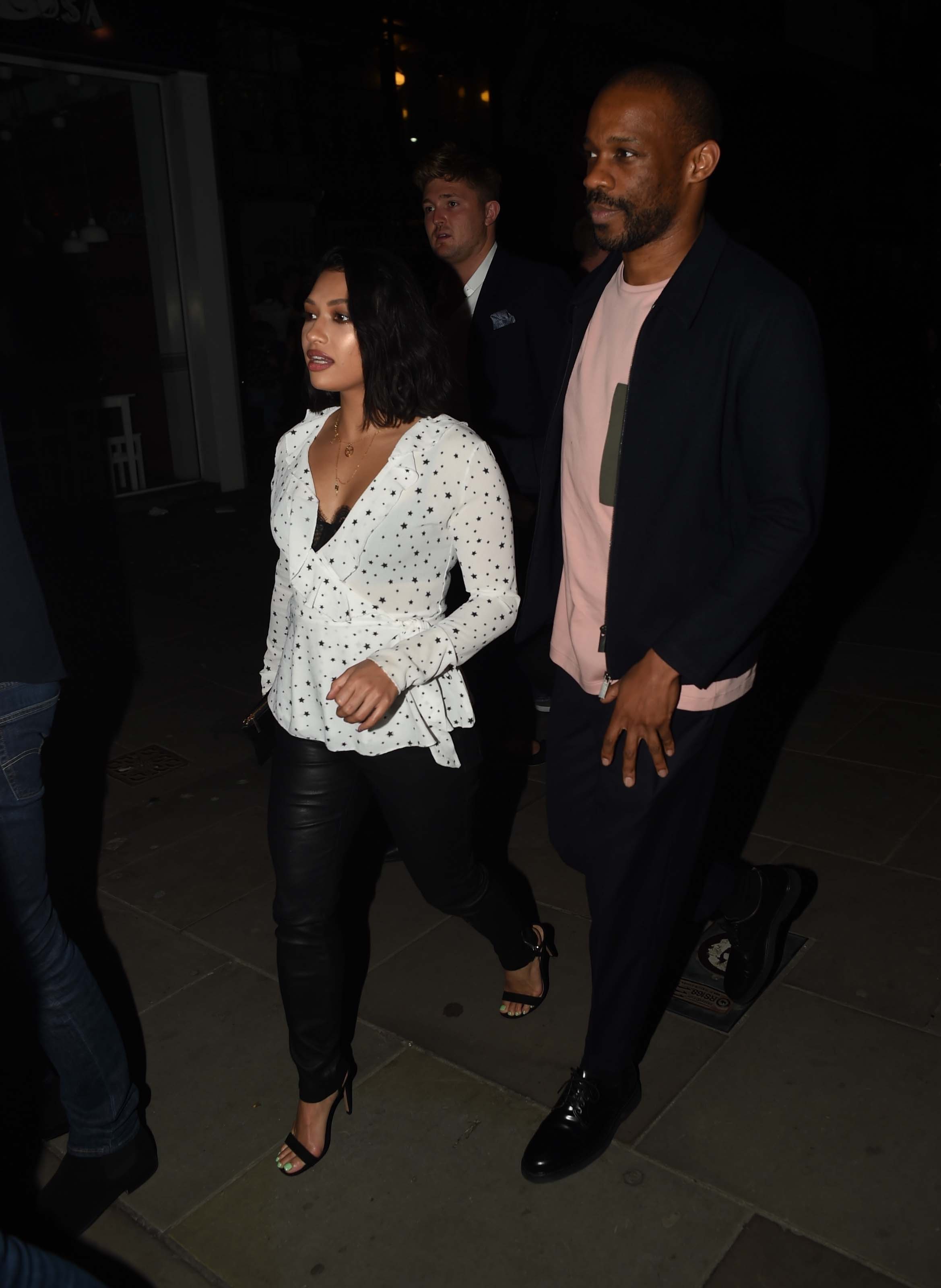 Vanessa White attends Jamie Lomas birthday